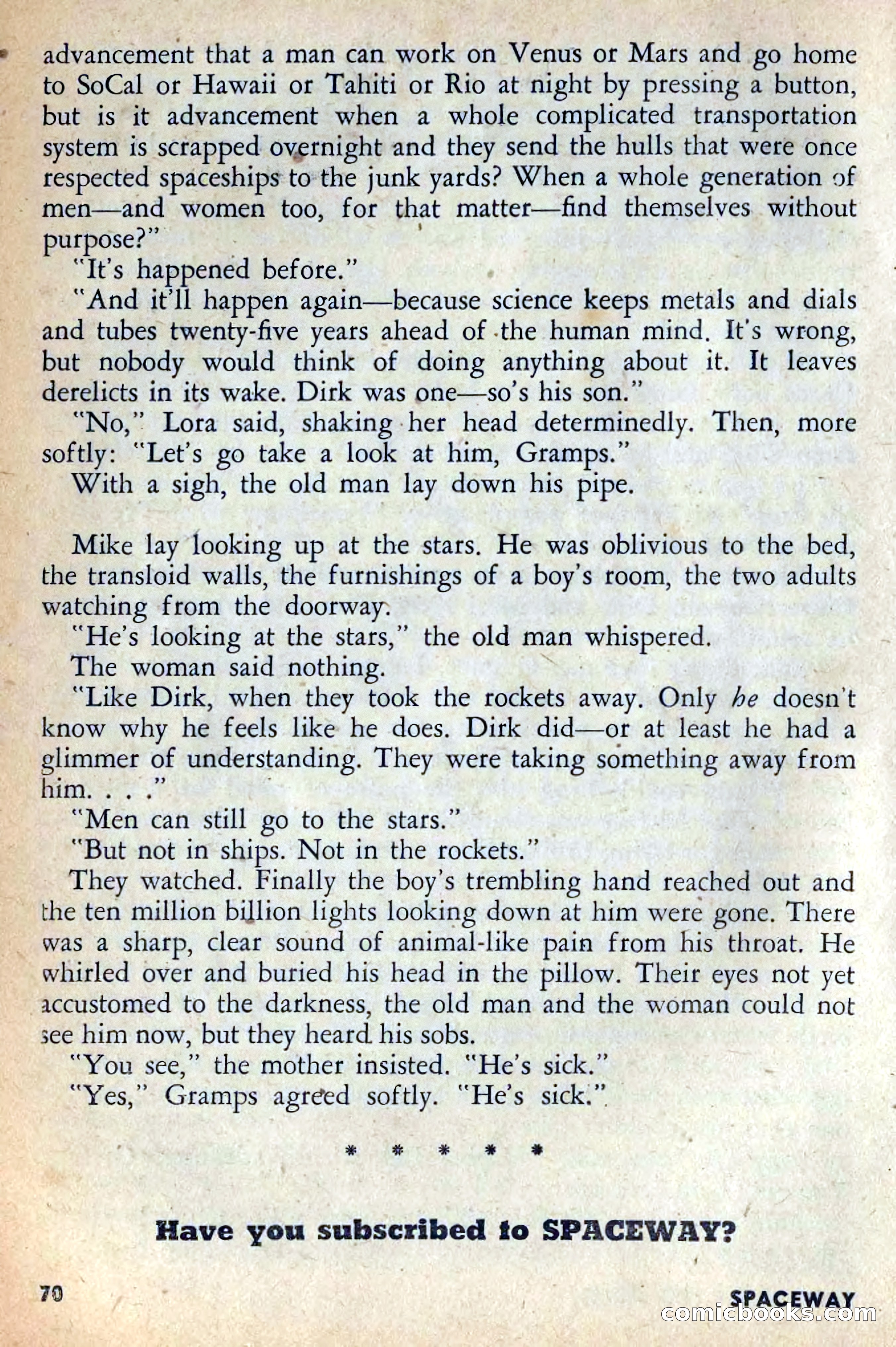 Spaceway, February 1954 — page 75 of 168
