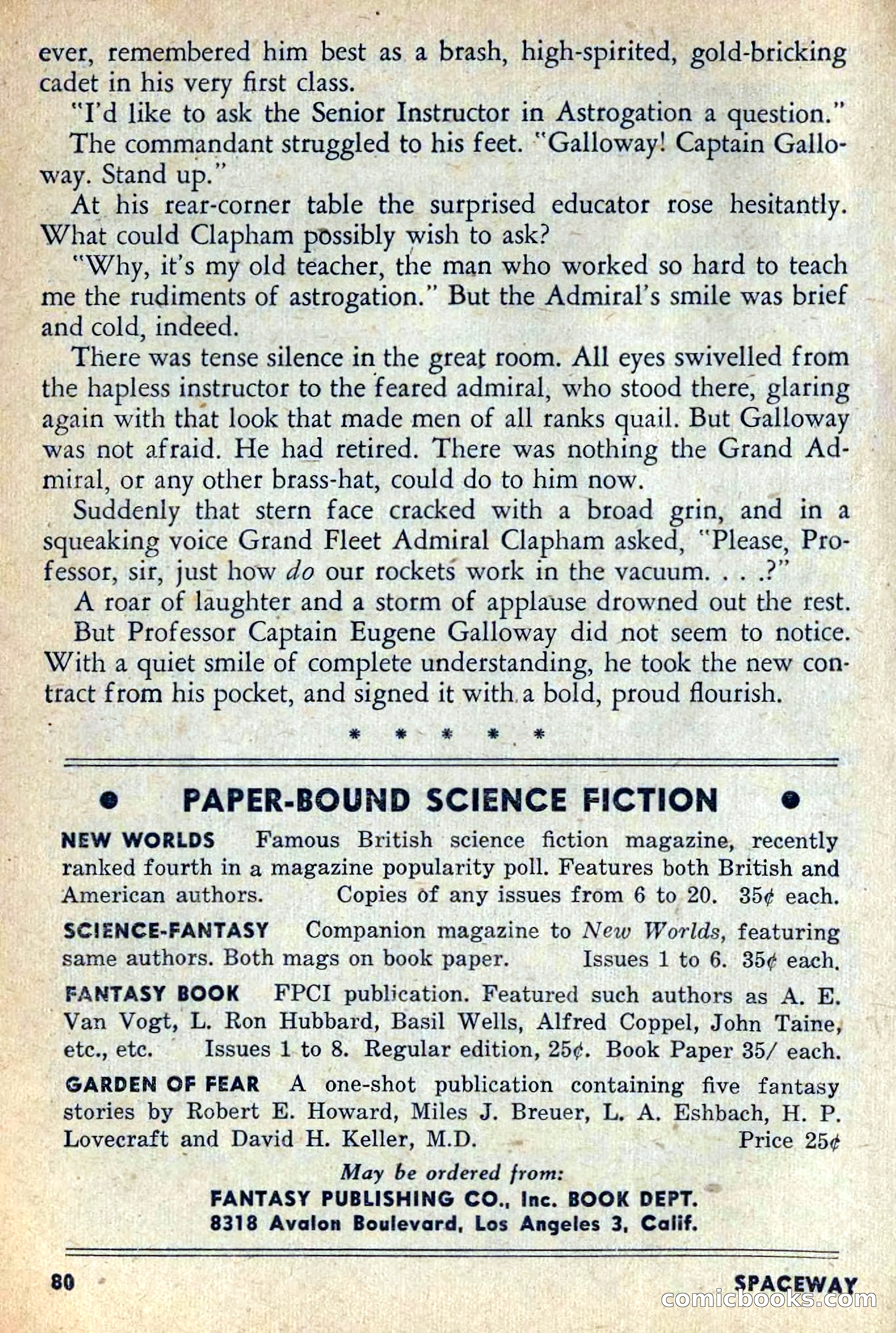 Spaceway, February 1954 — page 85 of 168