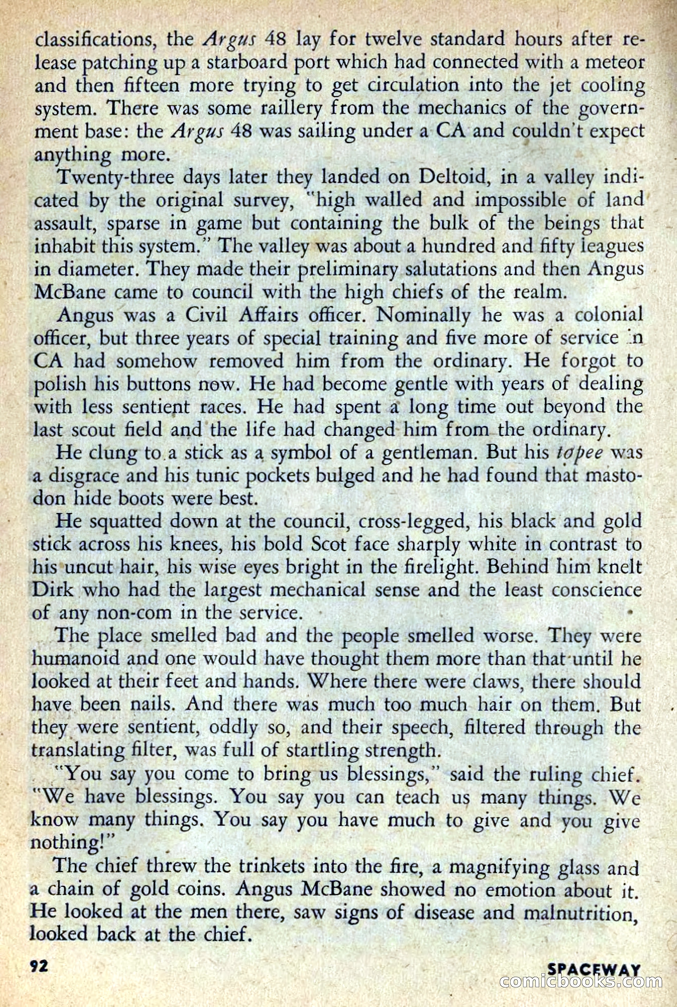 Spaceway, February 1954 — page 97 of 168