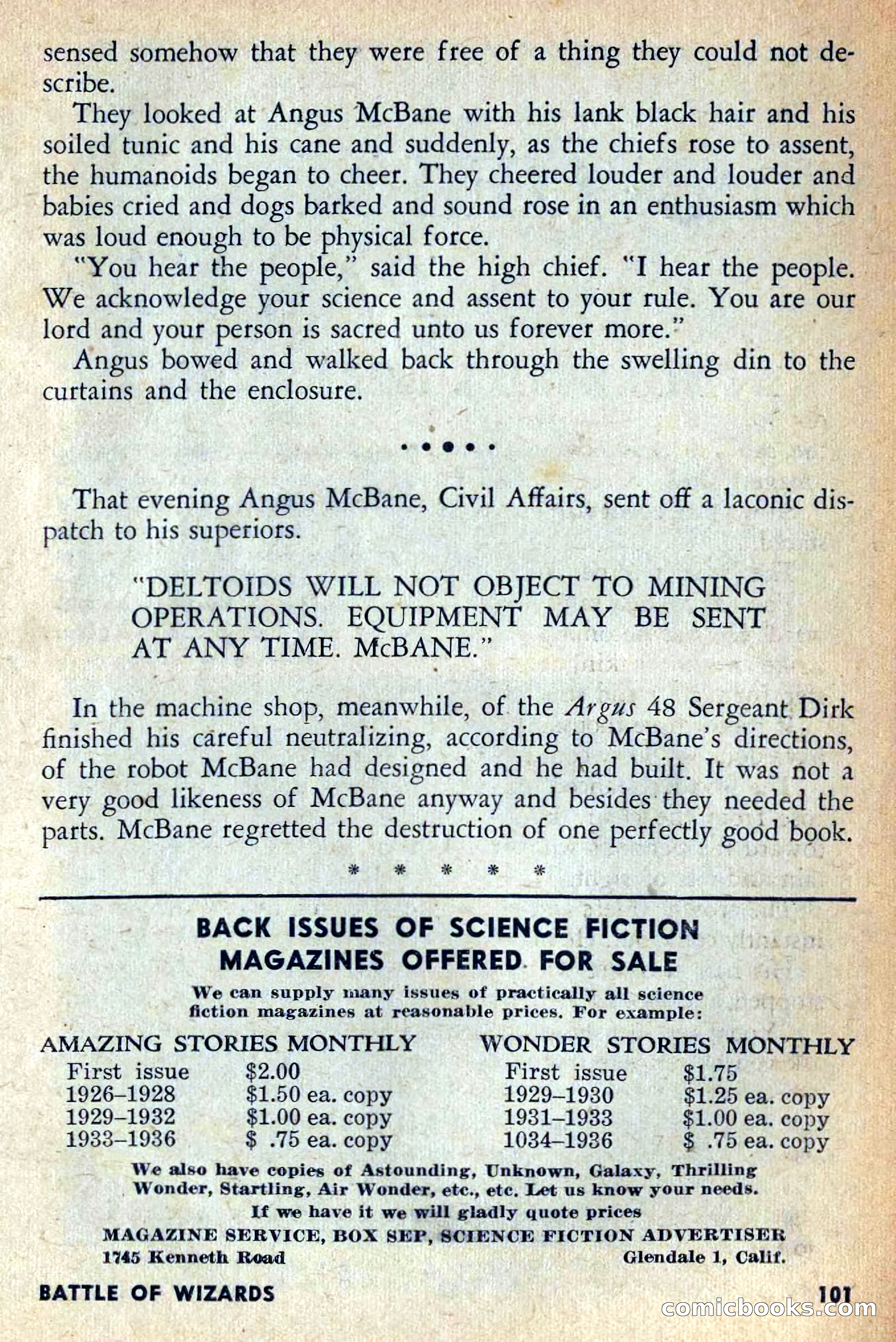 Spaceway, February 1954 — page 106 of 168