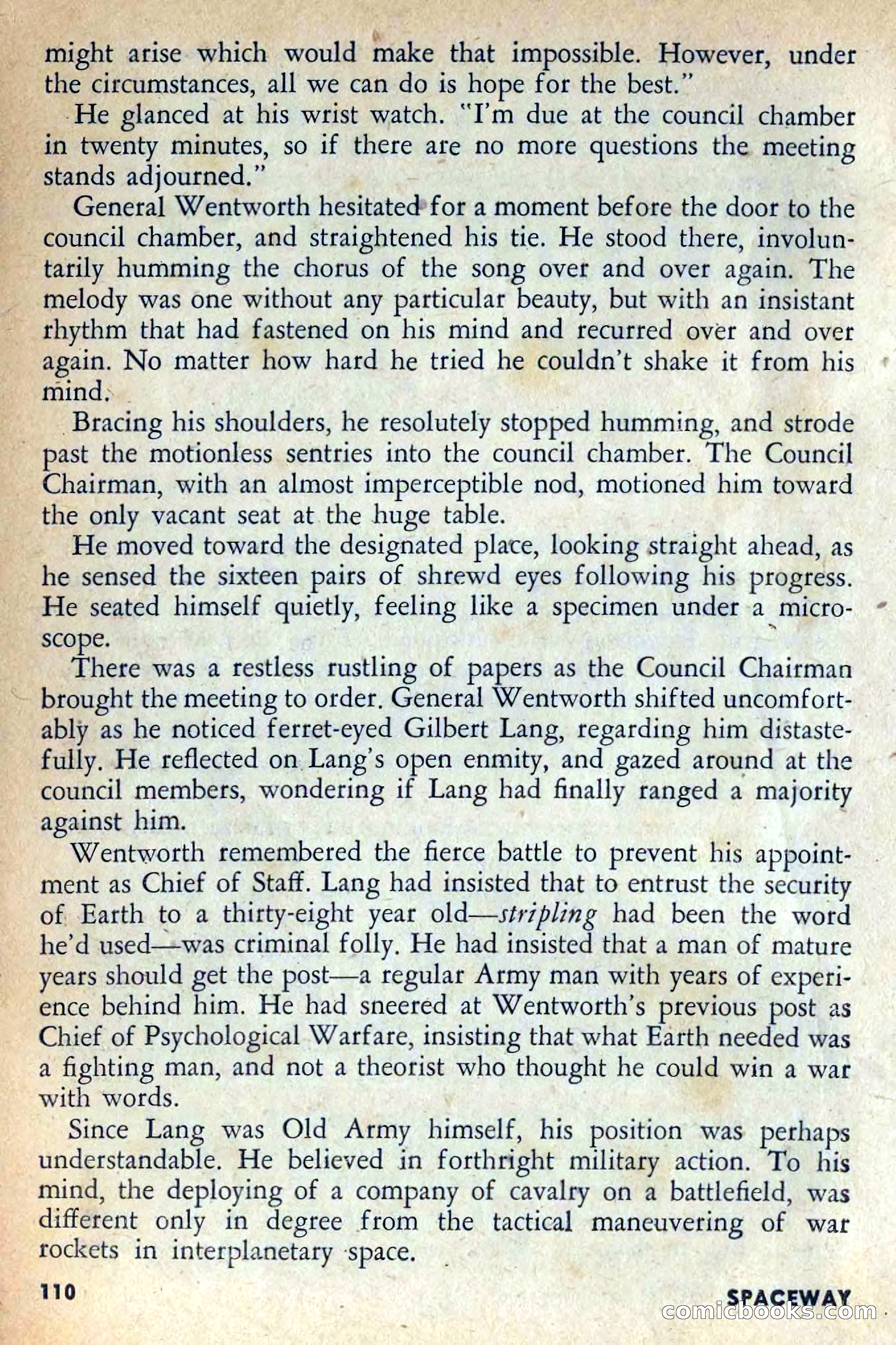 Spaceway, February 1954 — page 115 of 168