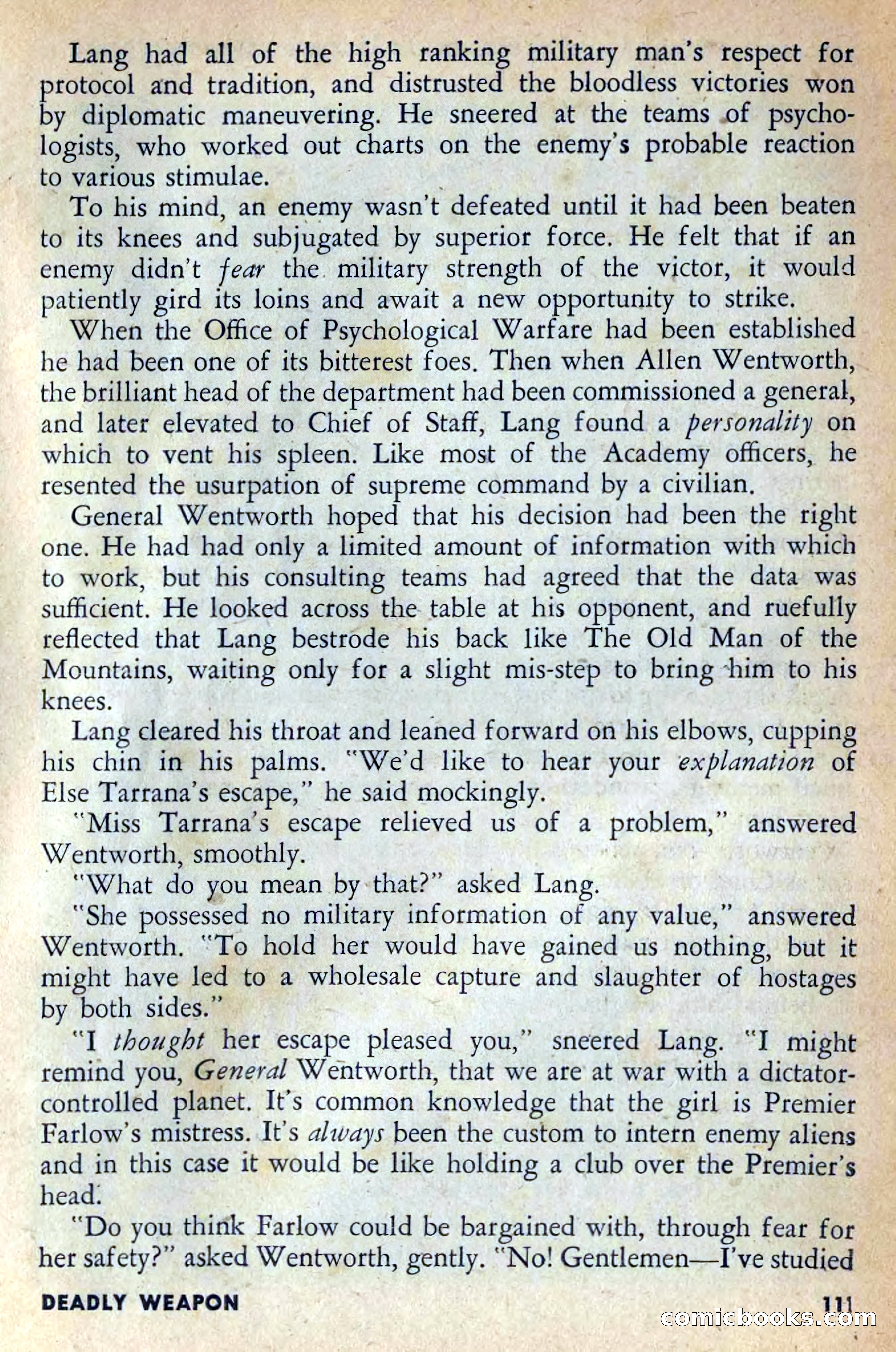 Spaceway, February 1954 — page 116 of 168