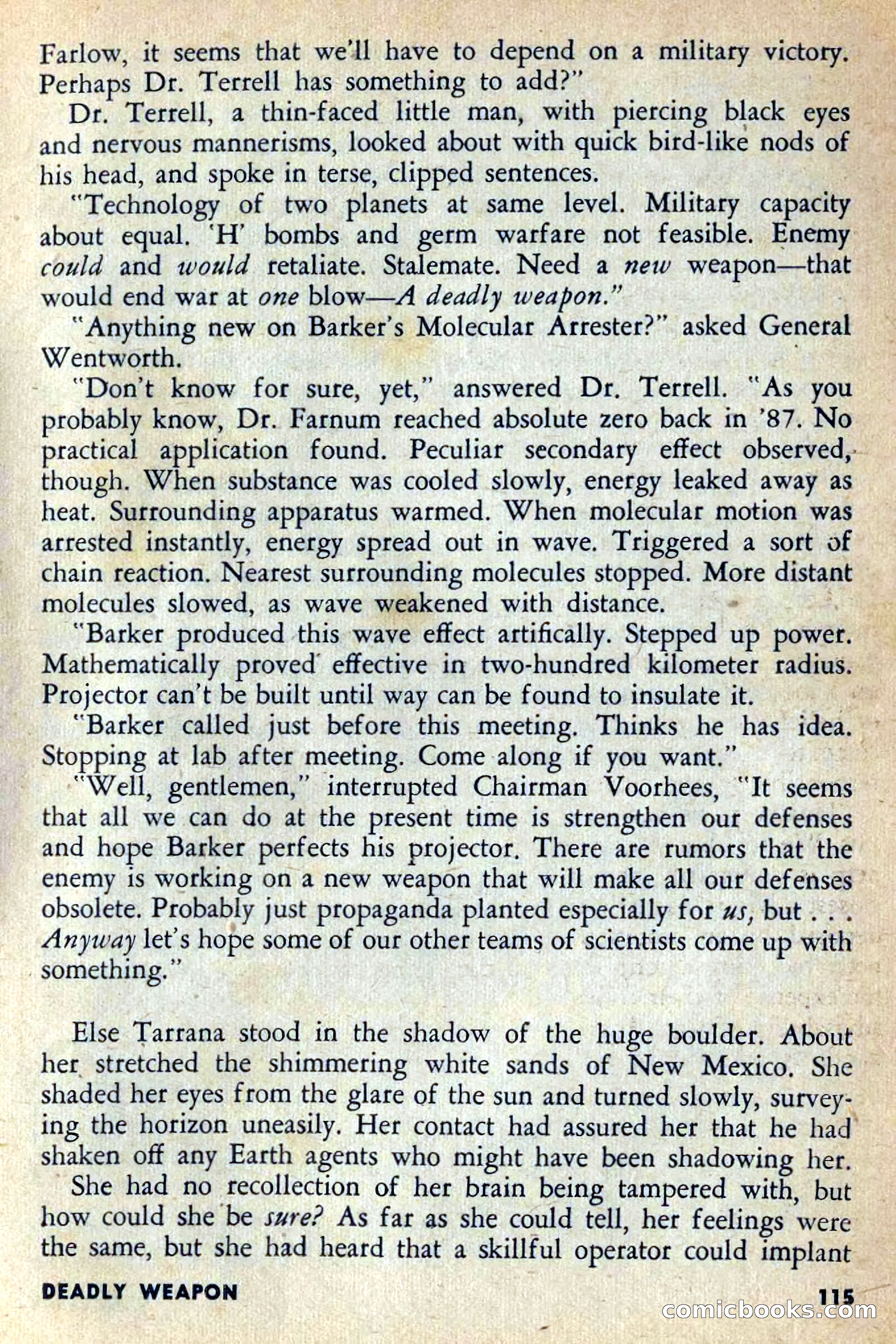 Spaceway, February 1954 — page 120 of 168