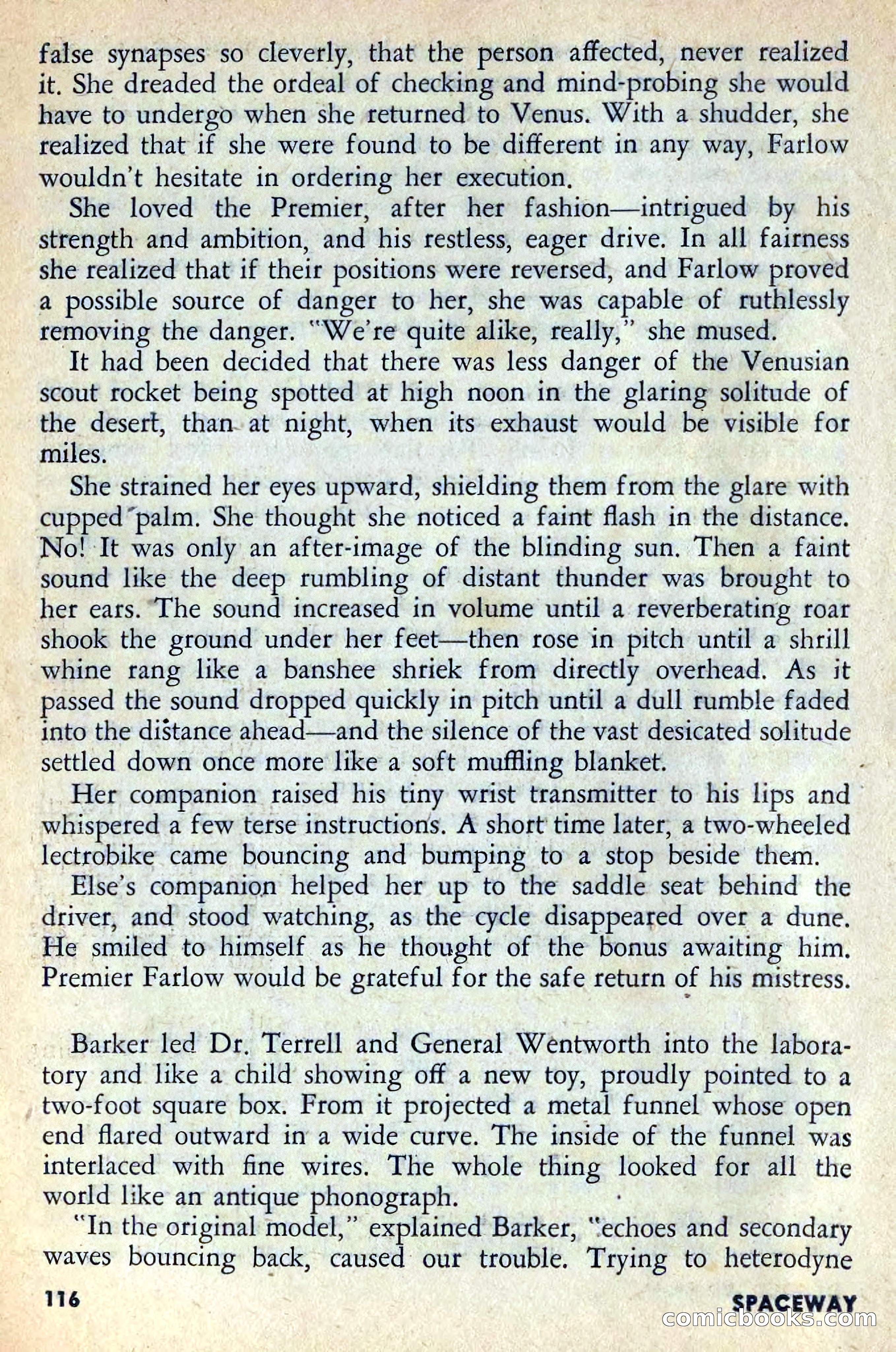 Spaceway, February 1954 — page 121 of 168