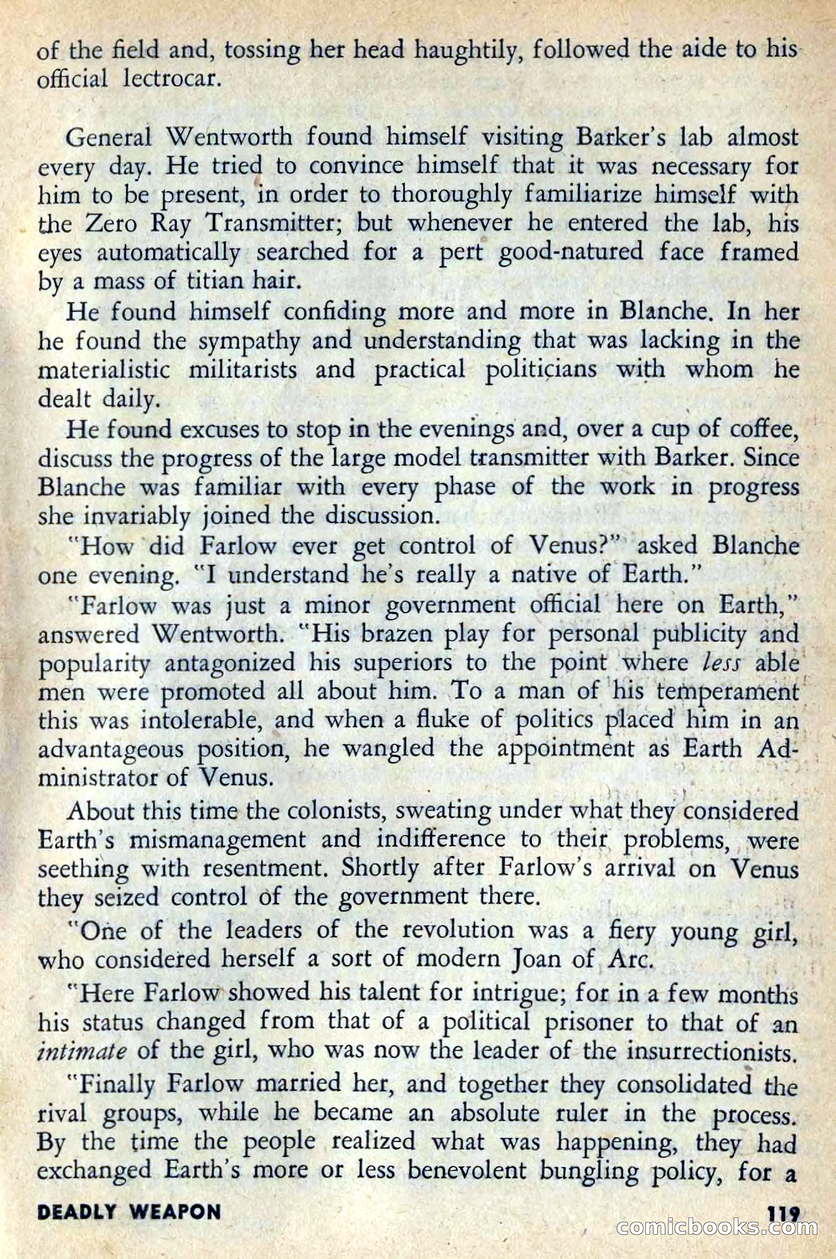 Spaceway, February 1954 — page 124 of 168
