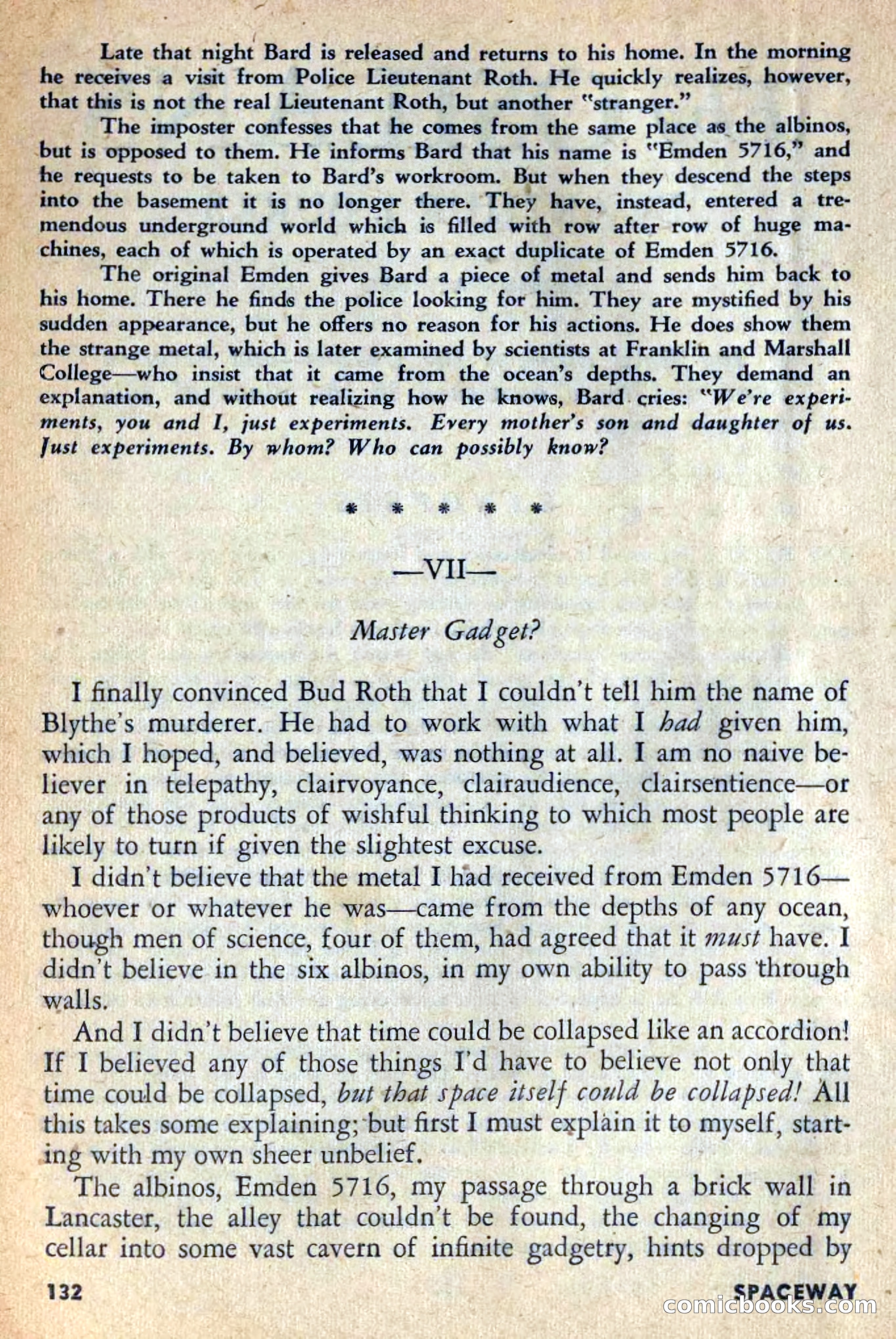 Spaceway, February 1954 — page 137 of 168