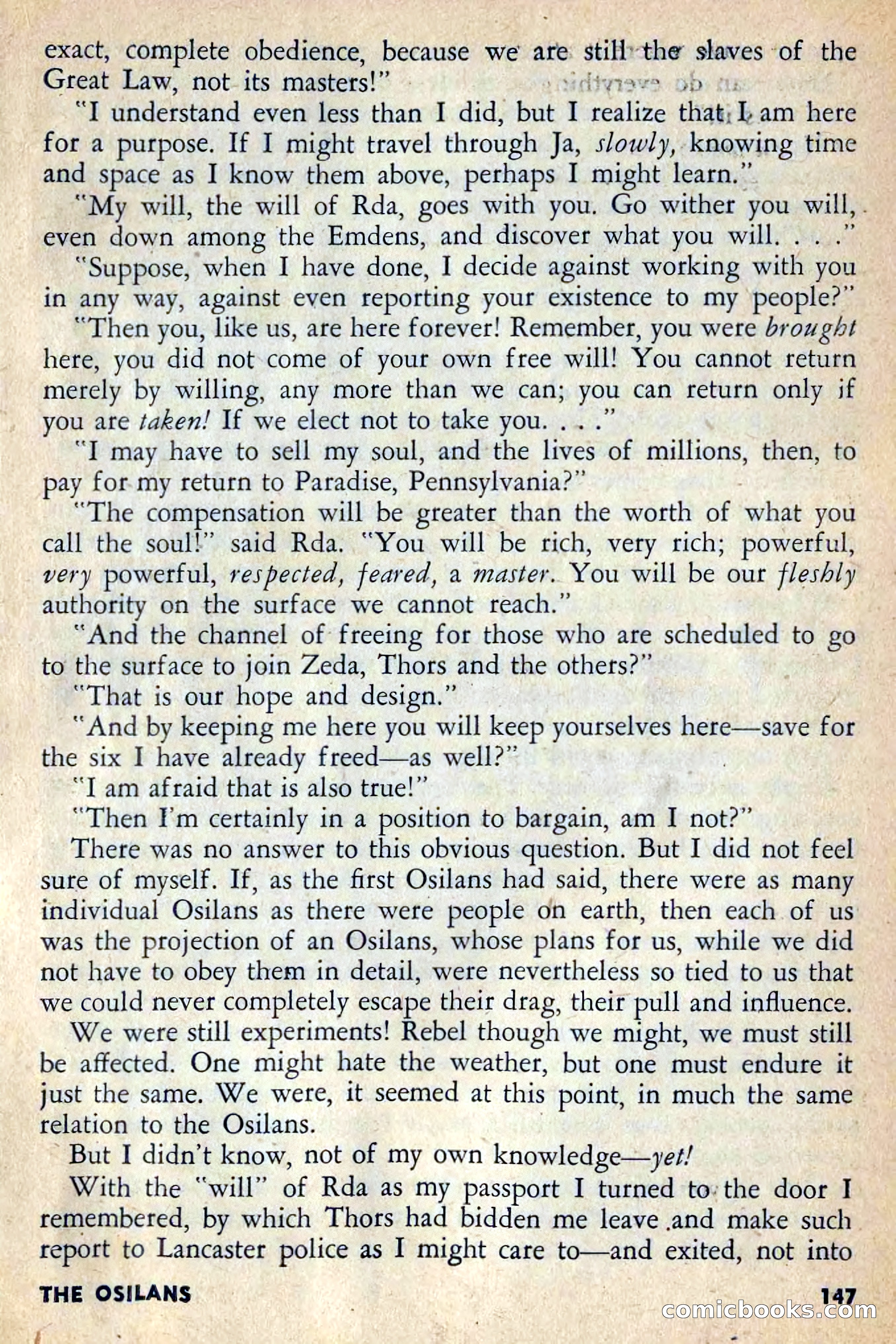 Spaceway, February 1954 — page 152 of 168