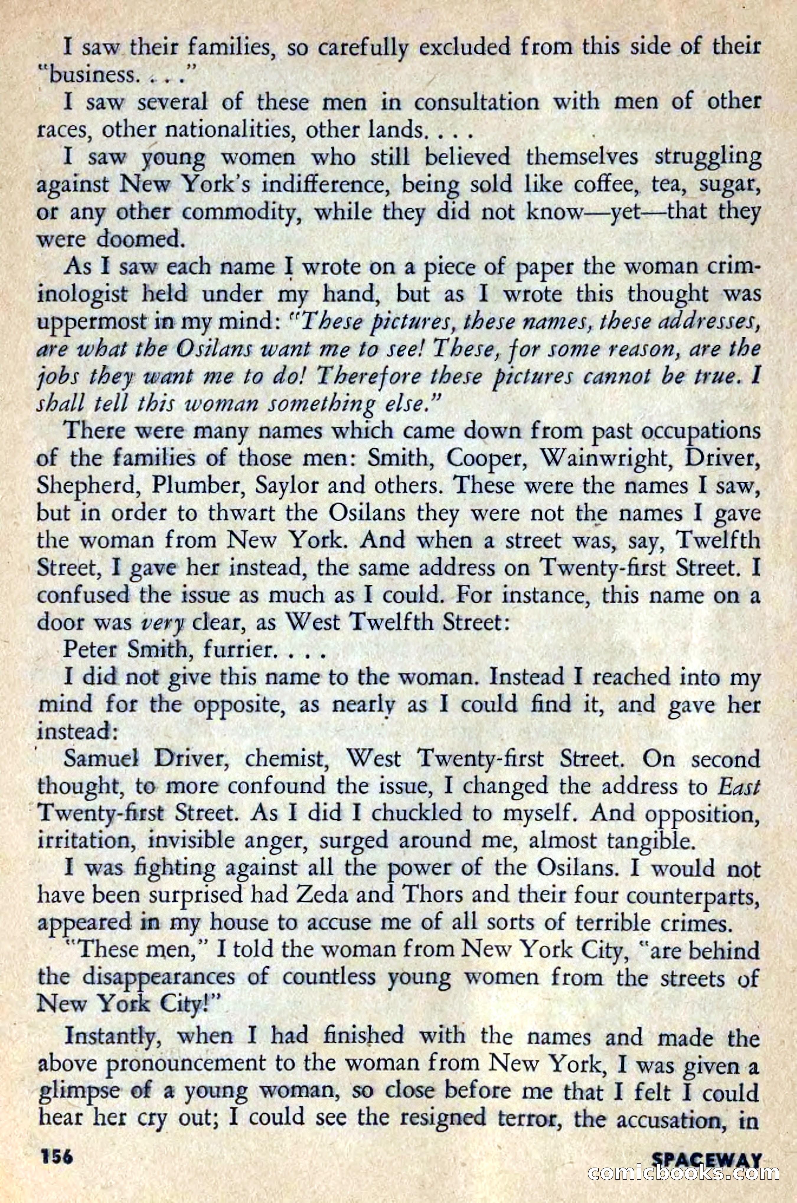 Spaceway, February 1954 — page 161 of 168