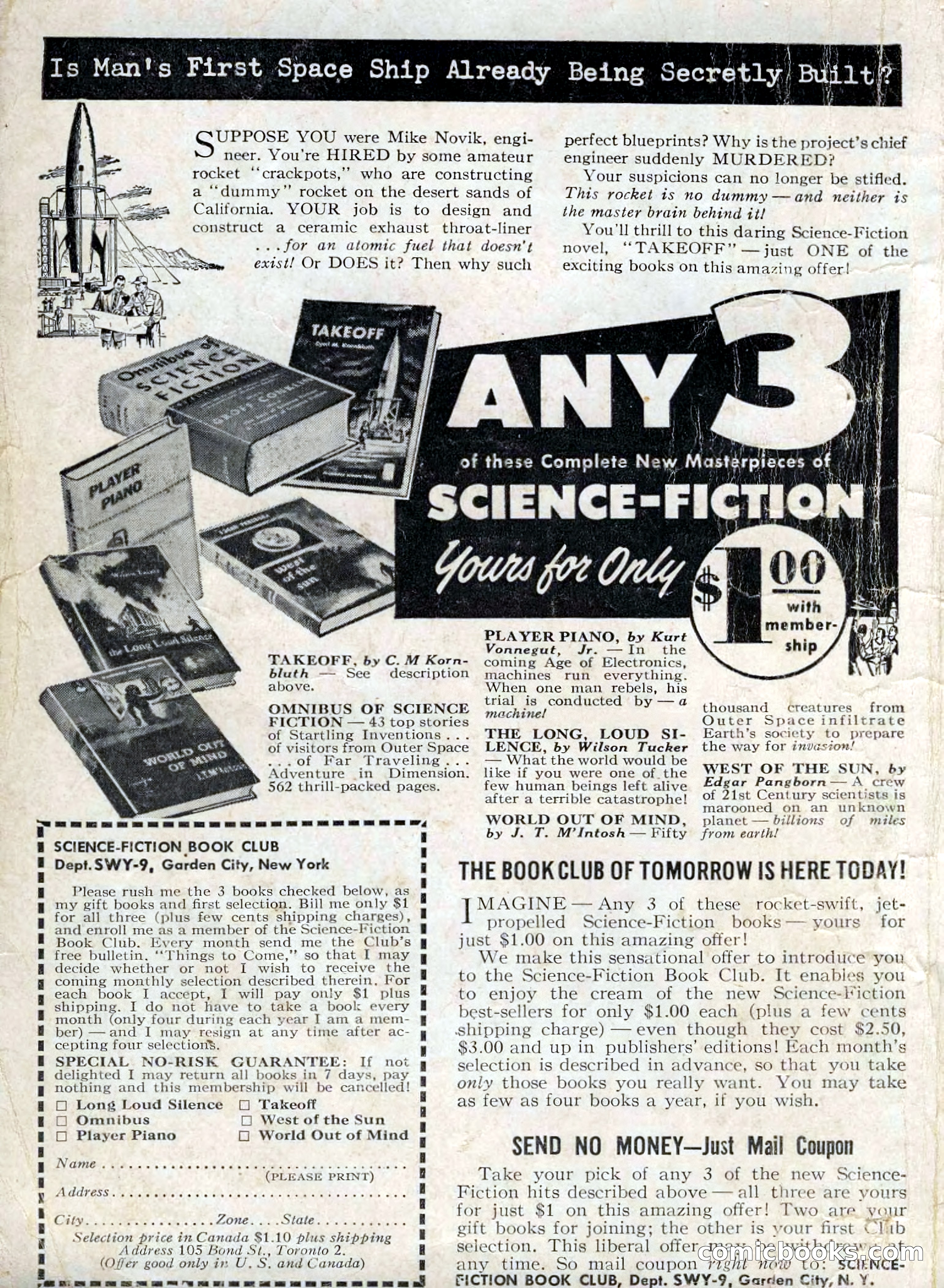 Spaceway, February 1954 — page 167 of 168