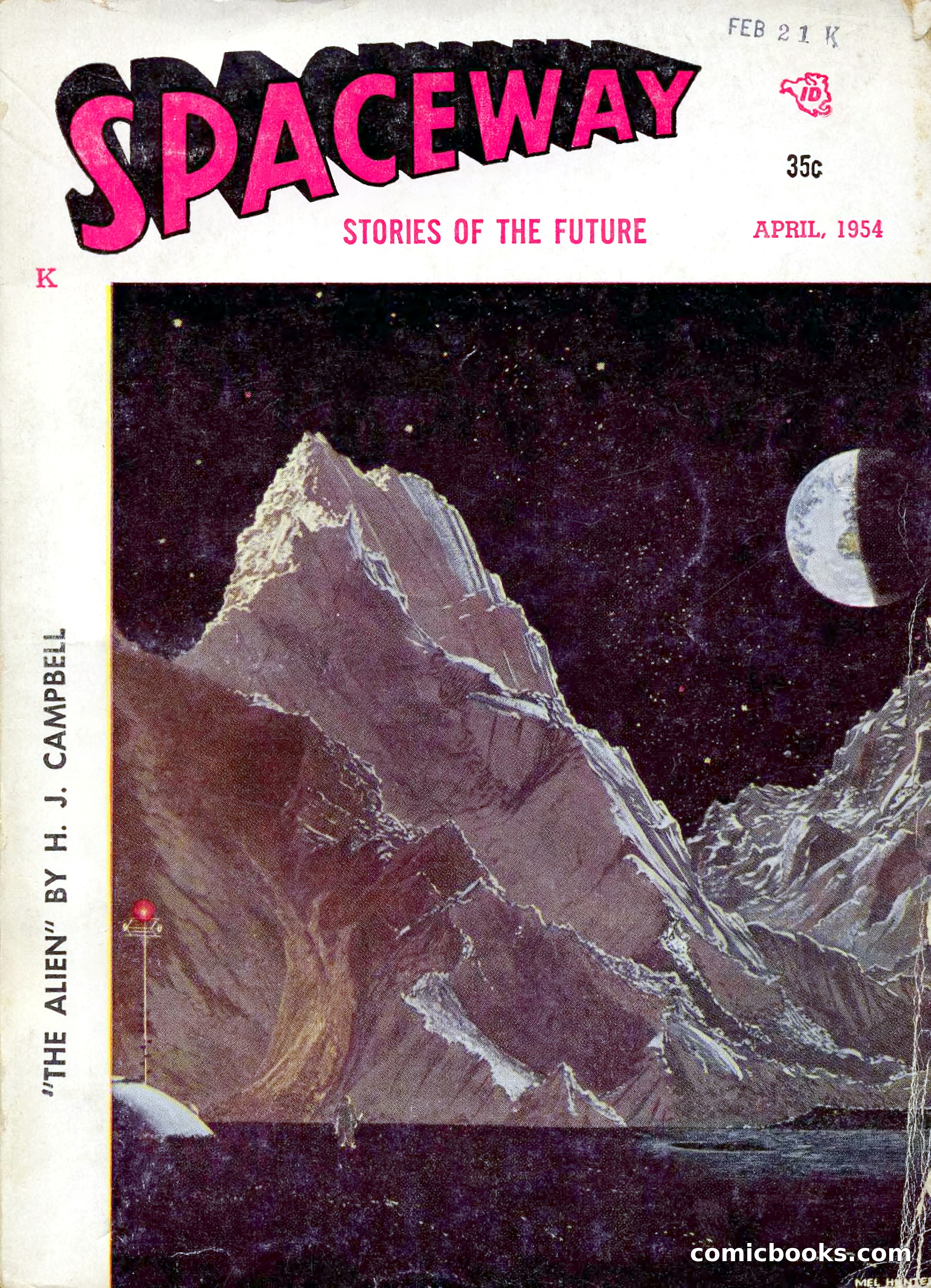 Spaceway, April 1954