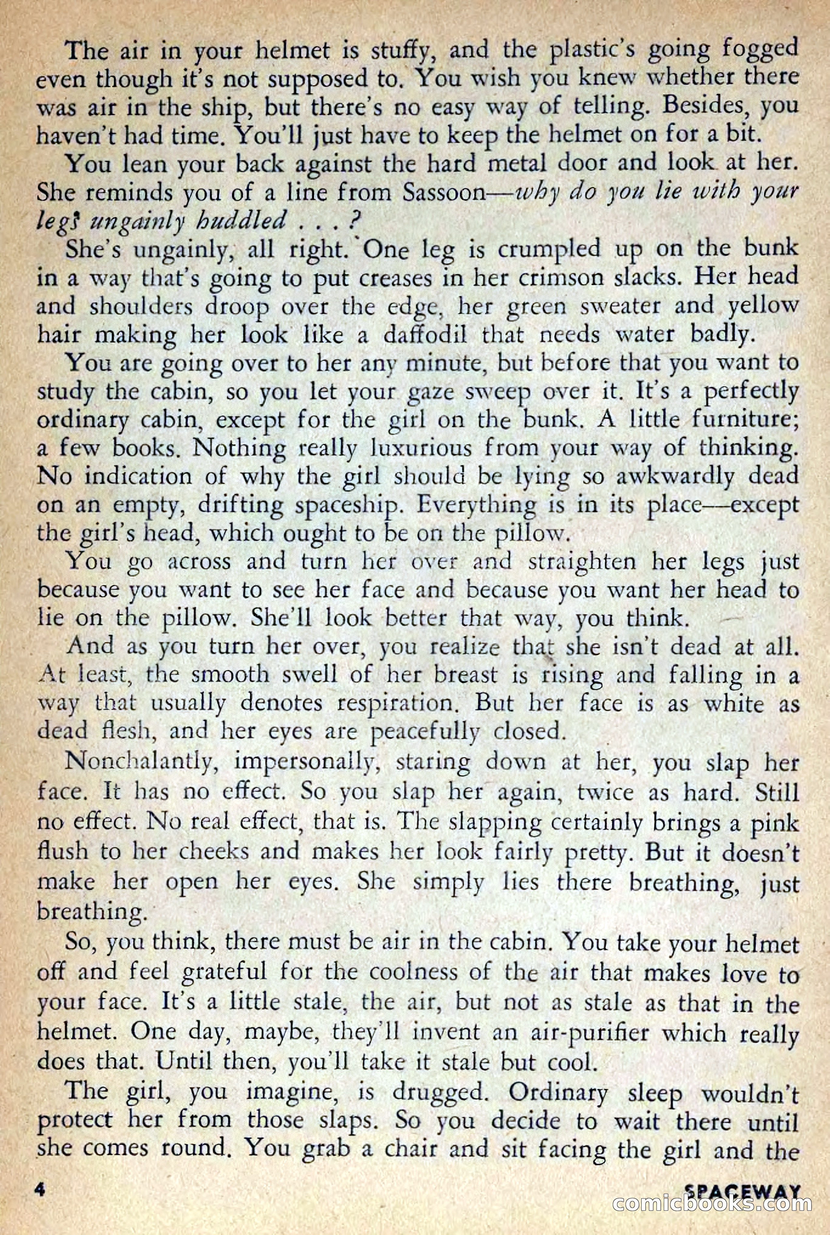 Spaceway, April 1954 — page 6 of 165