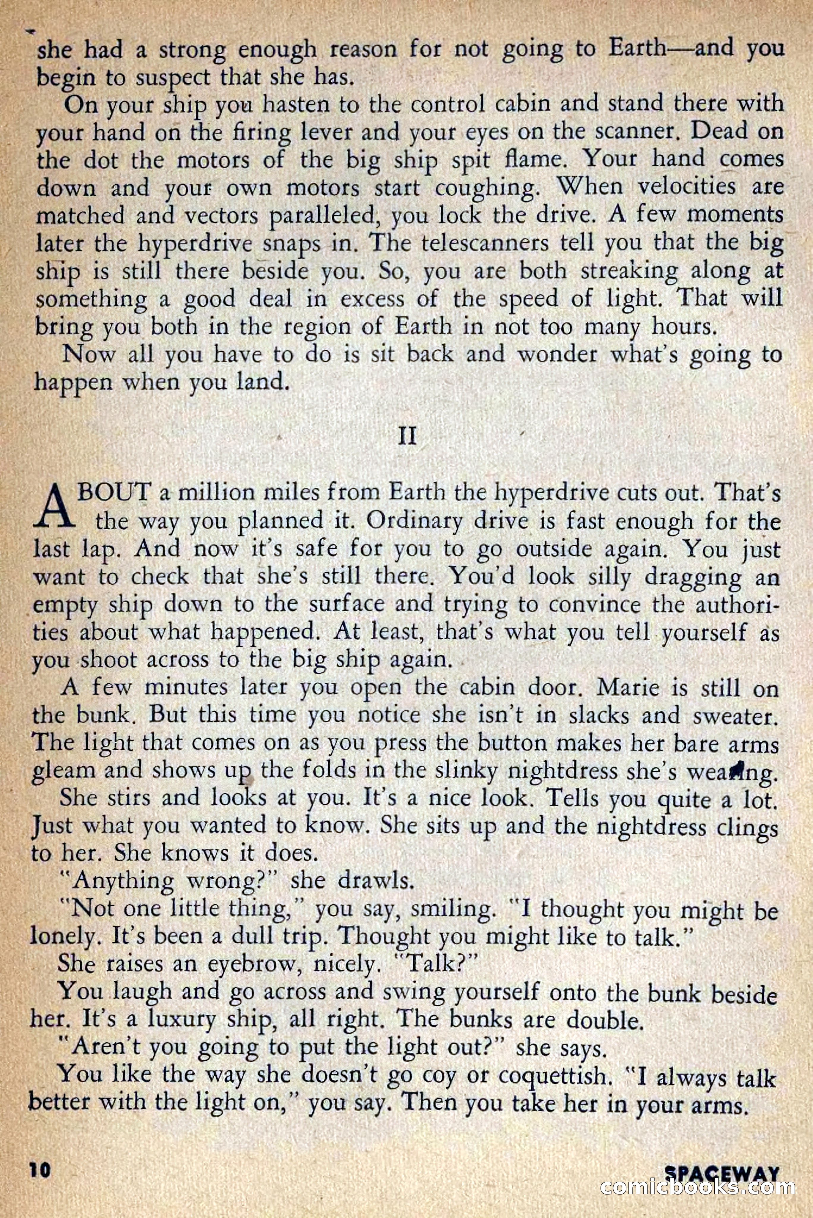 Spaceway, April 1954 — page 12 of 165