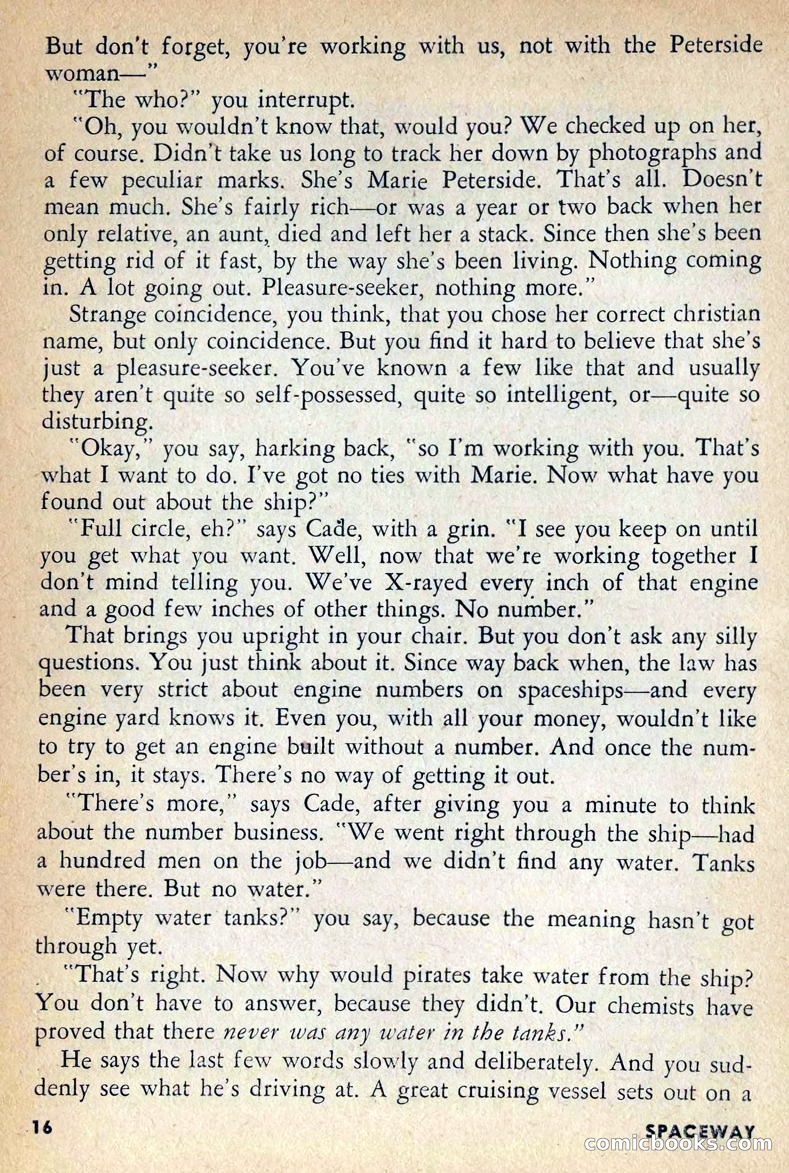 Spaceway, April 1954 — page 18 of 165