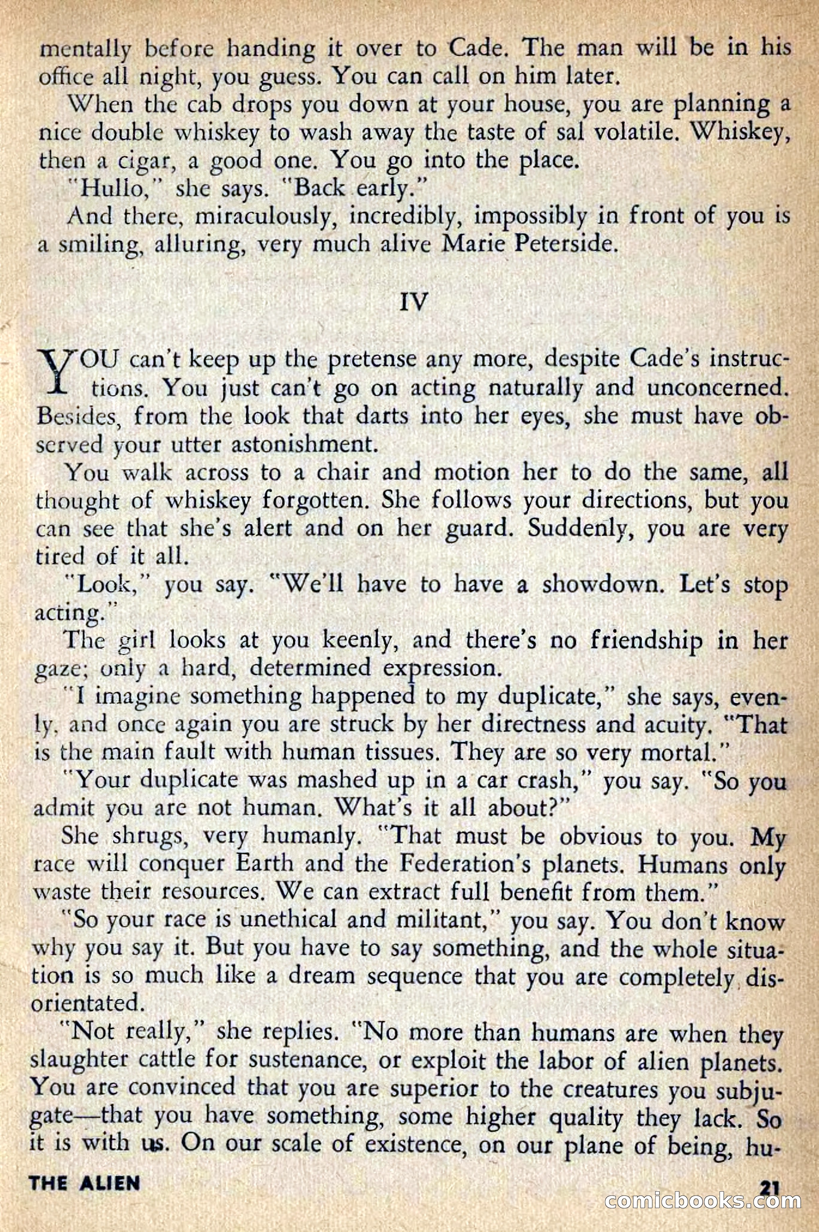 Spaceway, April 1954 — page 23 of 165