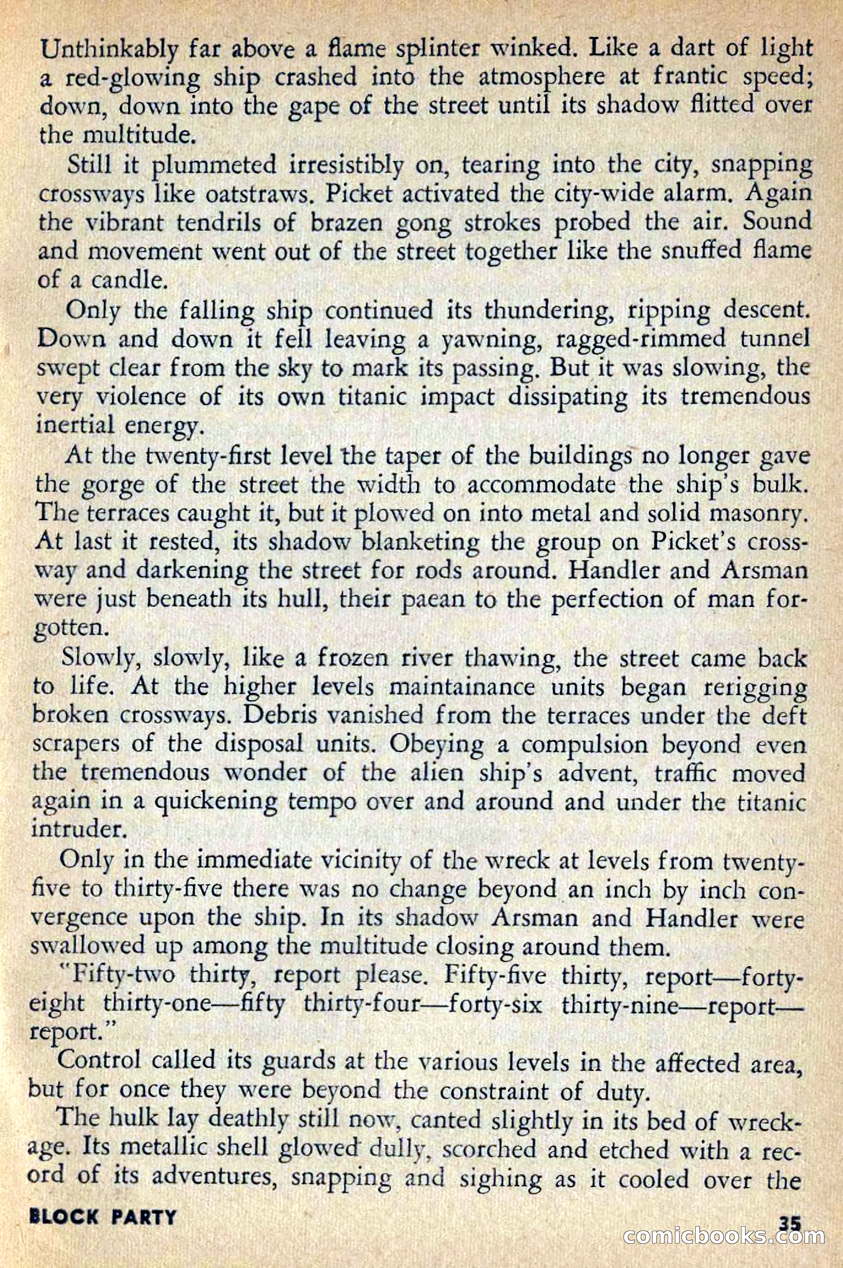 Spaceway, April 1954 — page 37 of 165