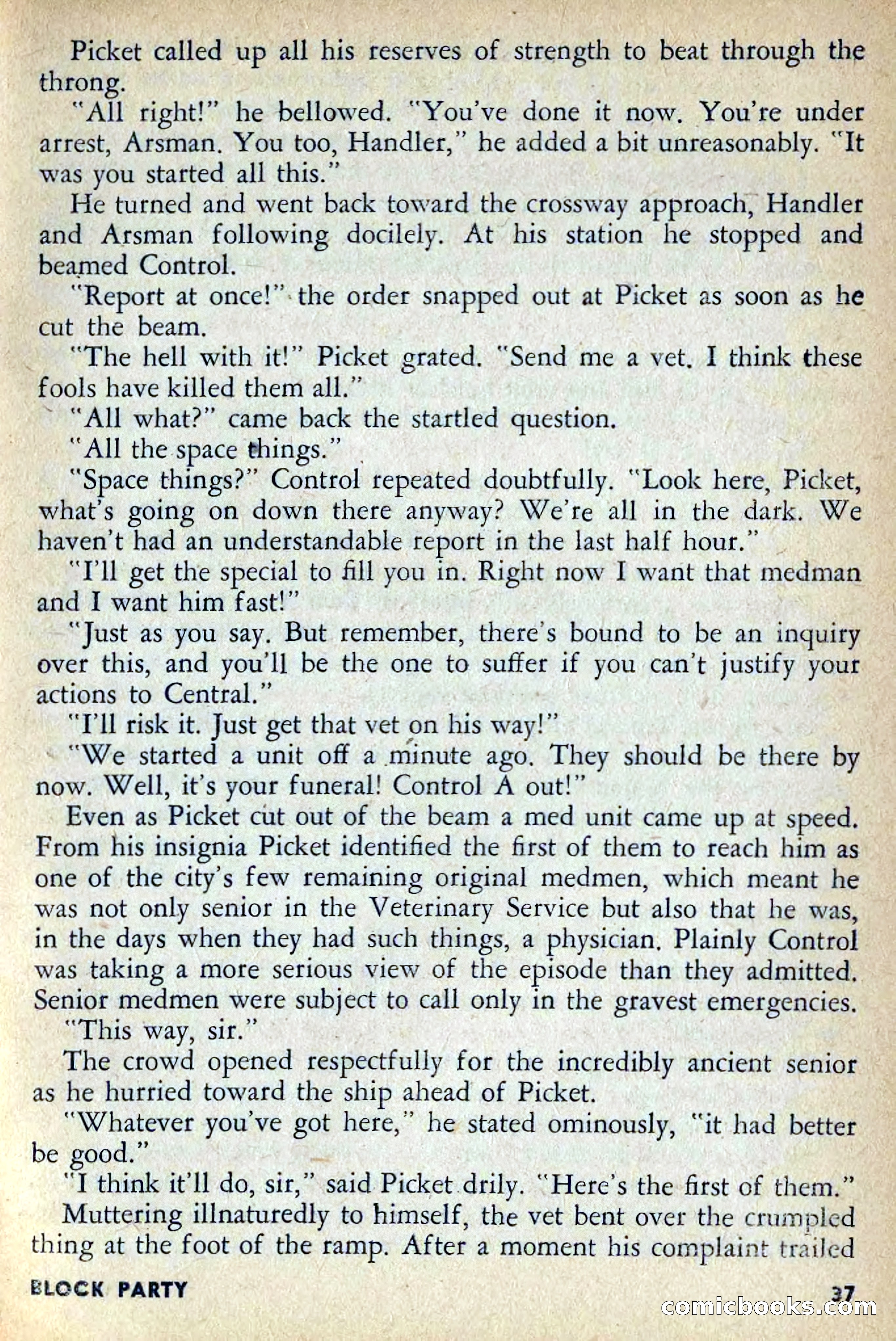 Spaceway, April 1954 — page 39 of 165
