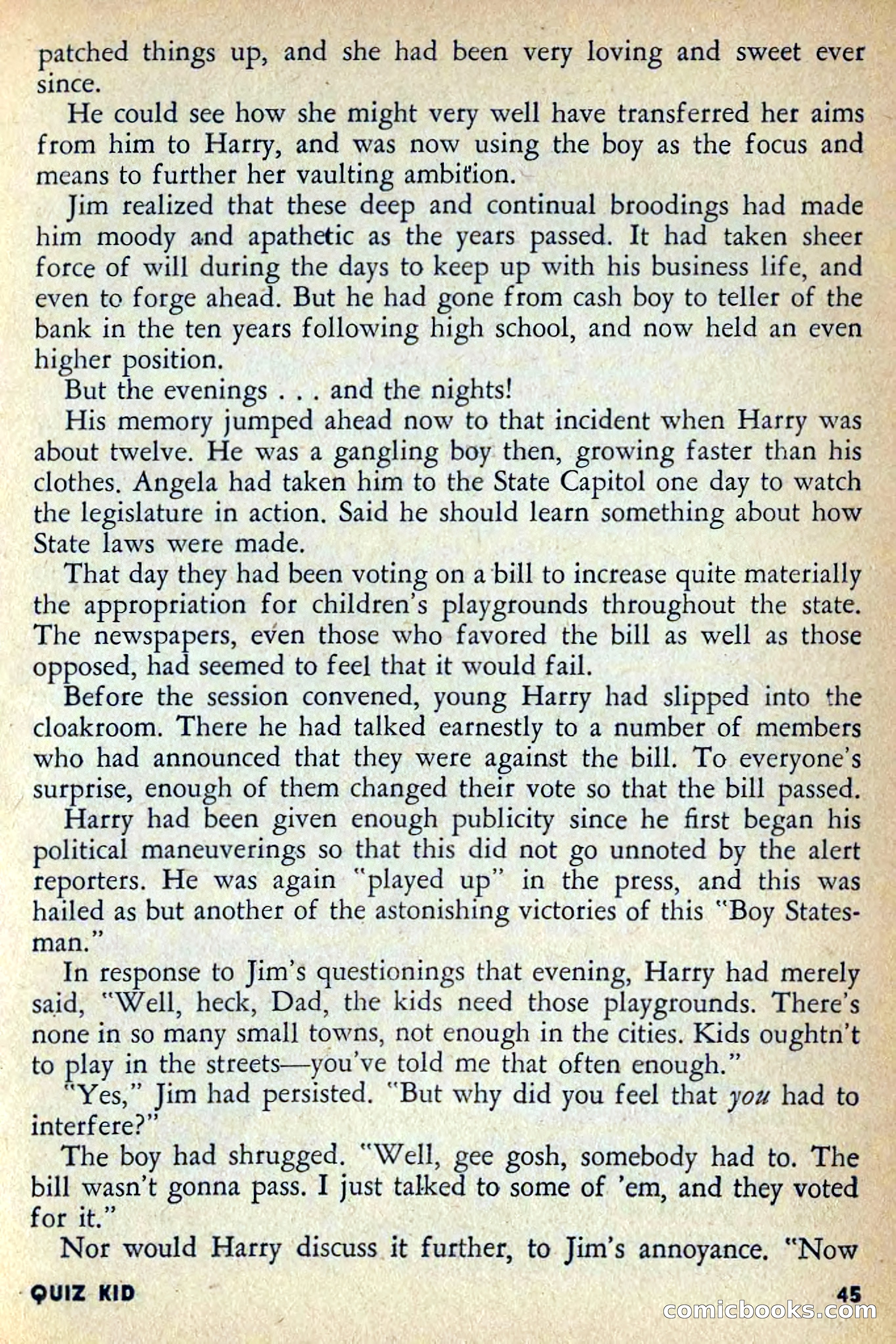 Spaceway, April 1954 — page 47 of 165