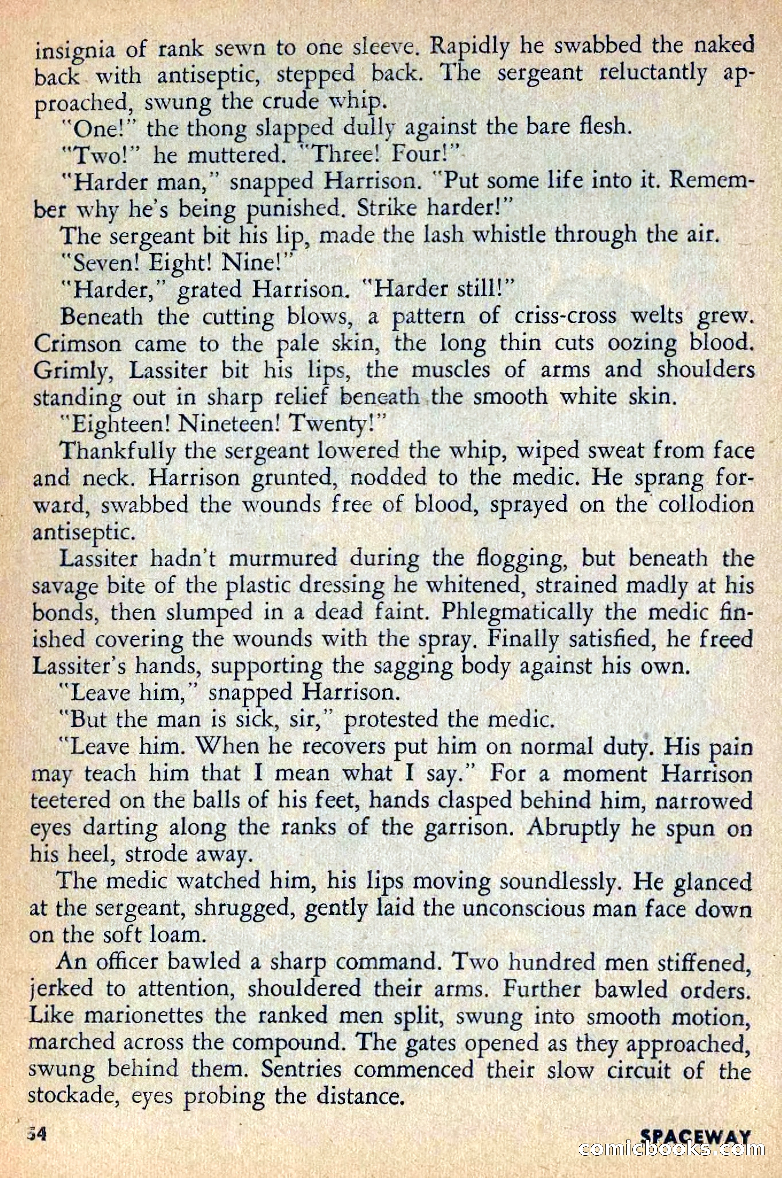 Spaceway, April 1954 — page 56 of 165