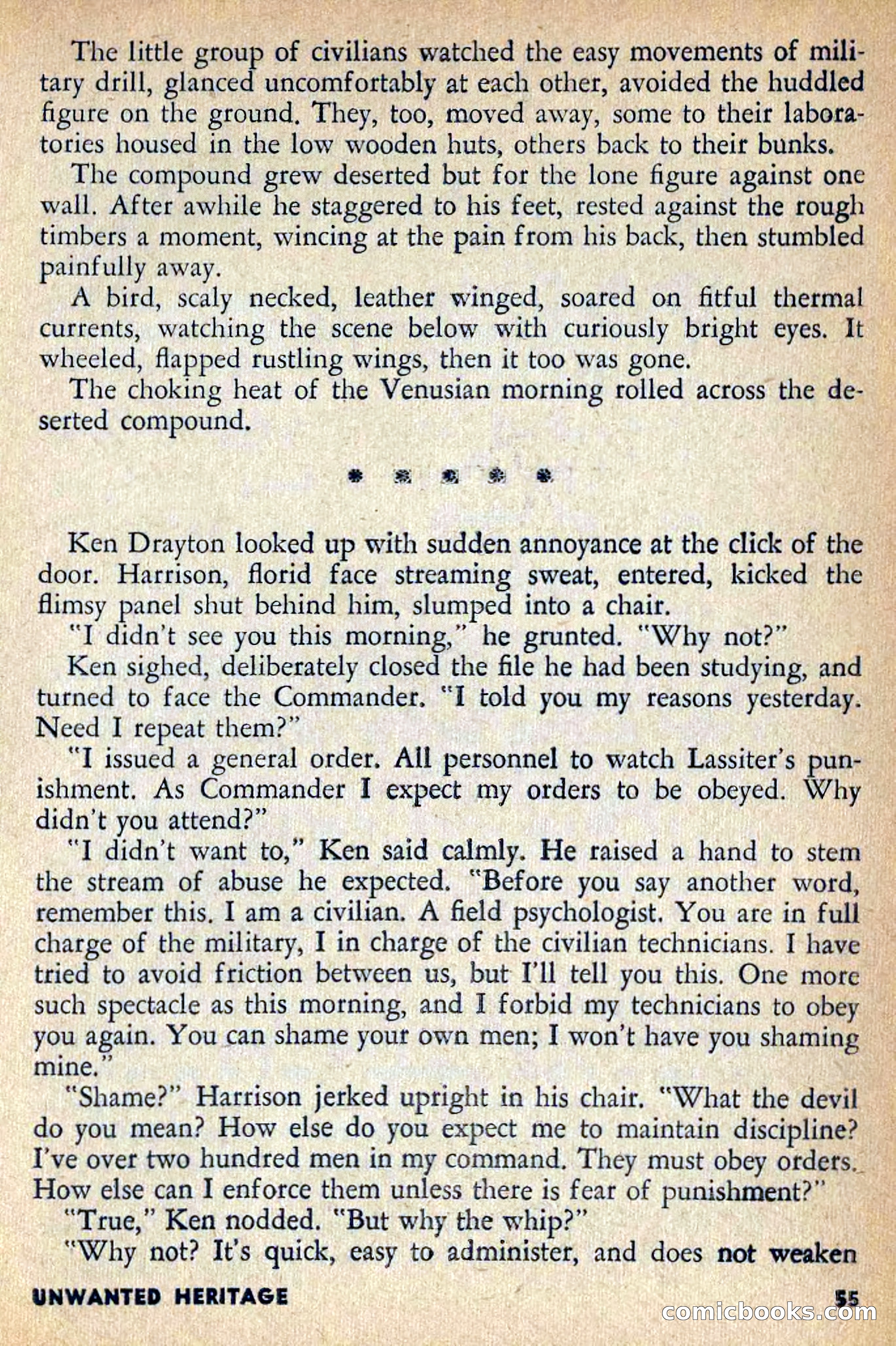 Spaceway, April 1954 — page 57 of 165