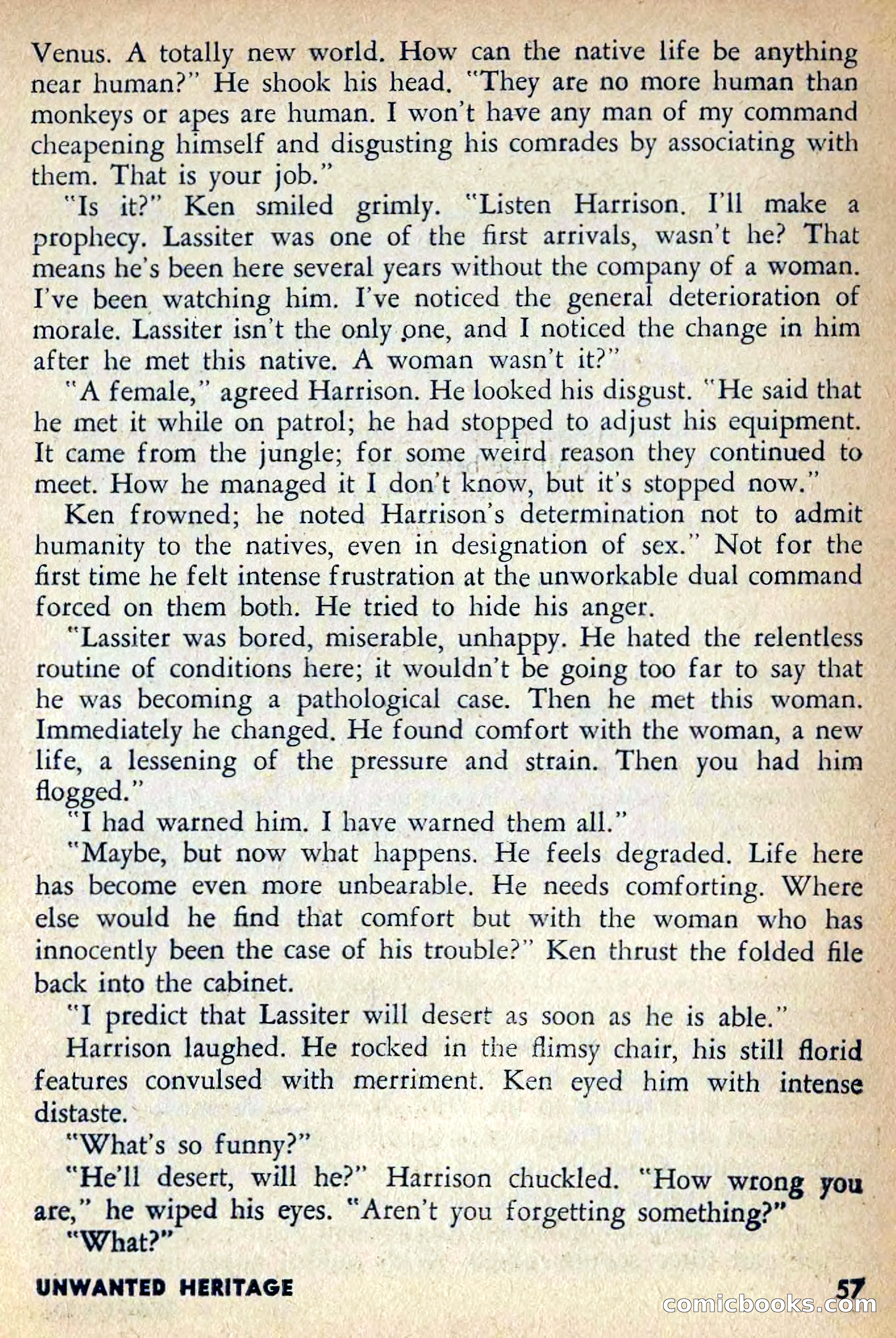 Spaceway, April 1954 — page 59 of 165
