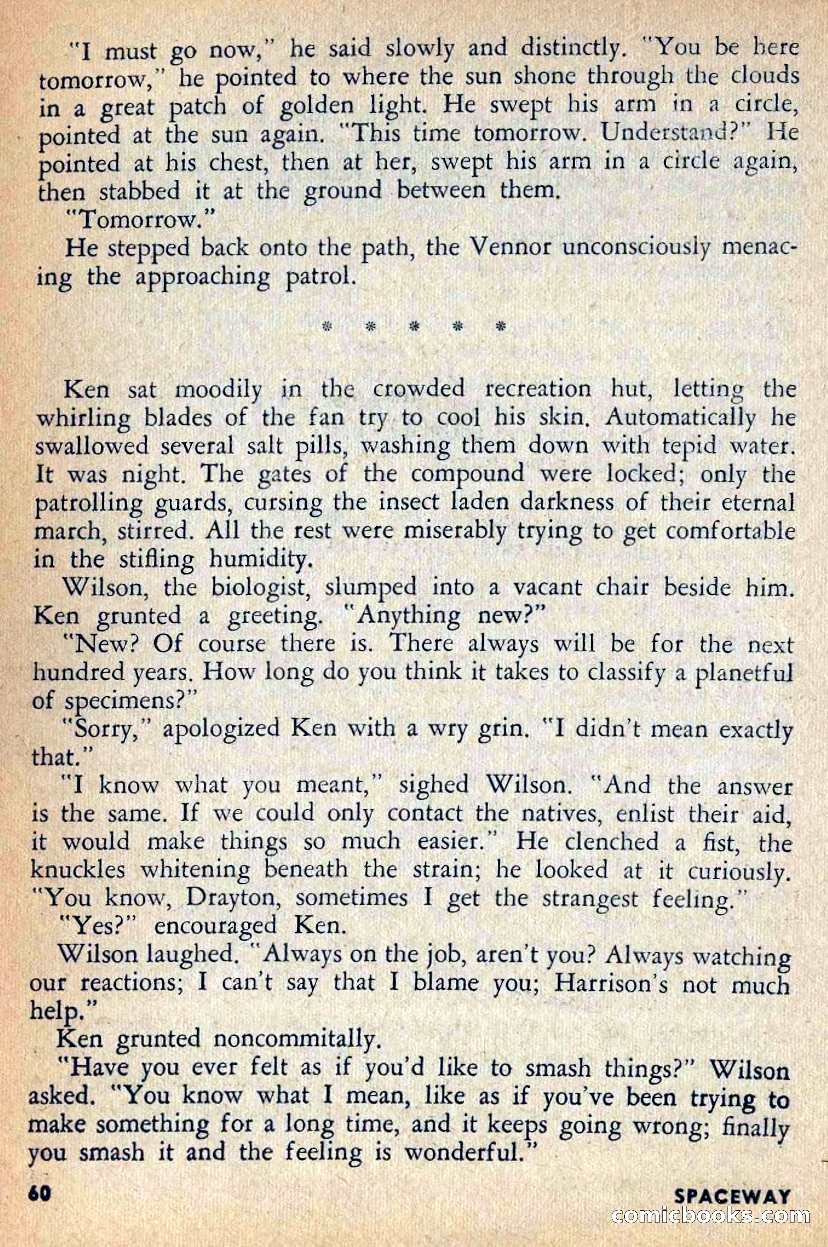 Spaceway, April 1954 — page 62 of 165