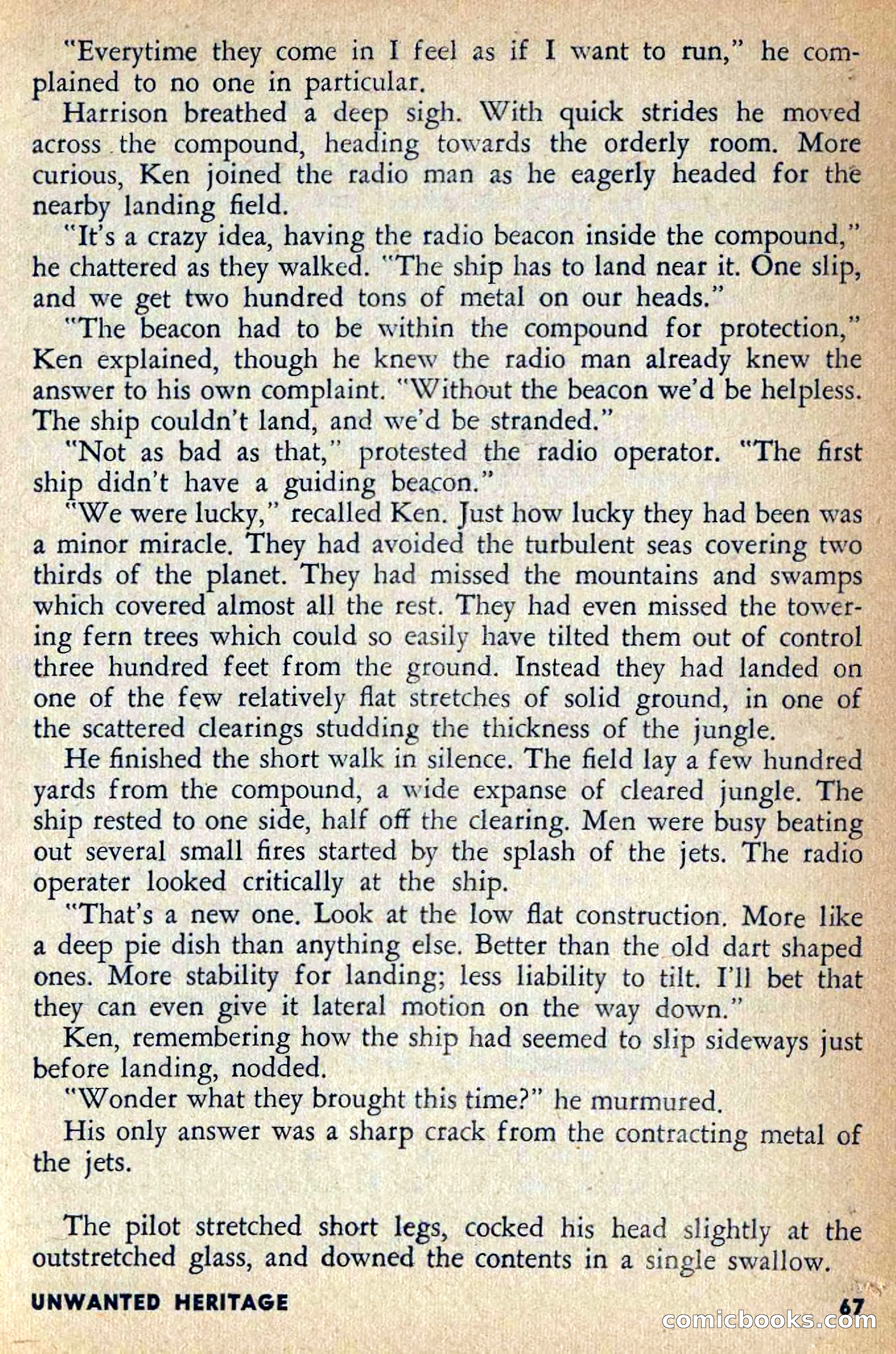 Spaceway, April 1954 — page 69 of 165