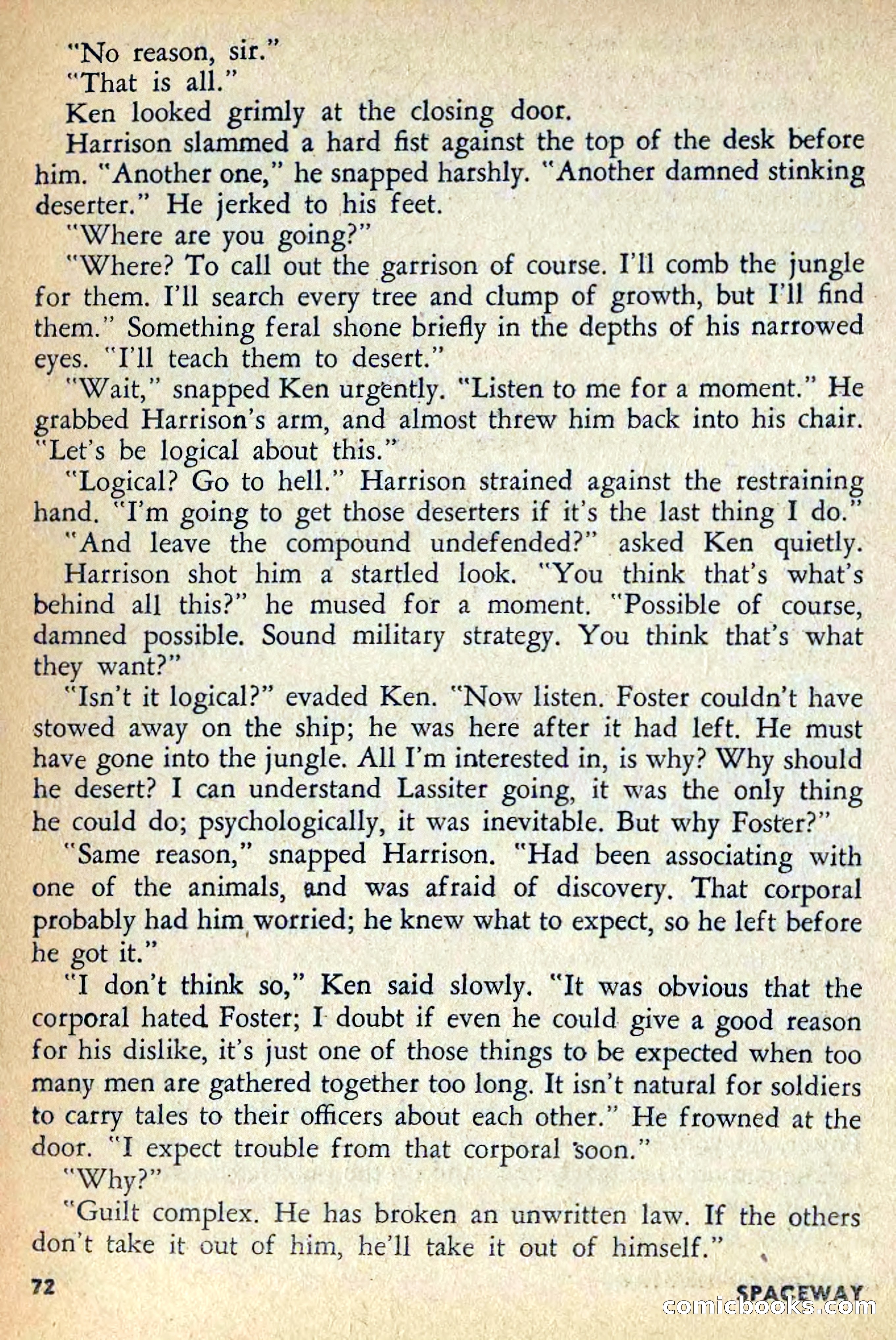 Spaceway, April 1954 — page 74 of 165