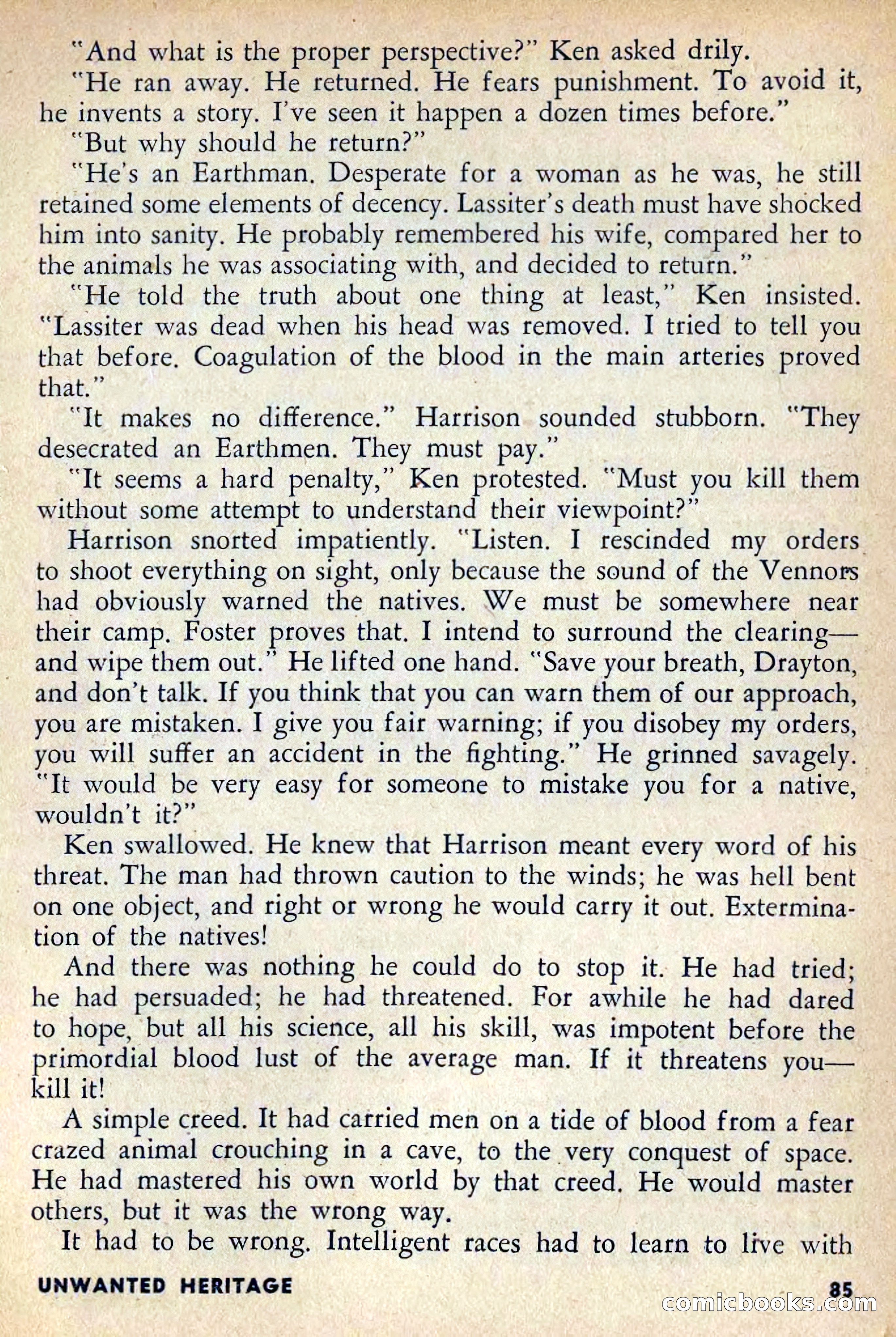 Spaceway, April 1954 — page 87 of 165