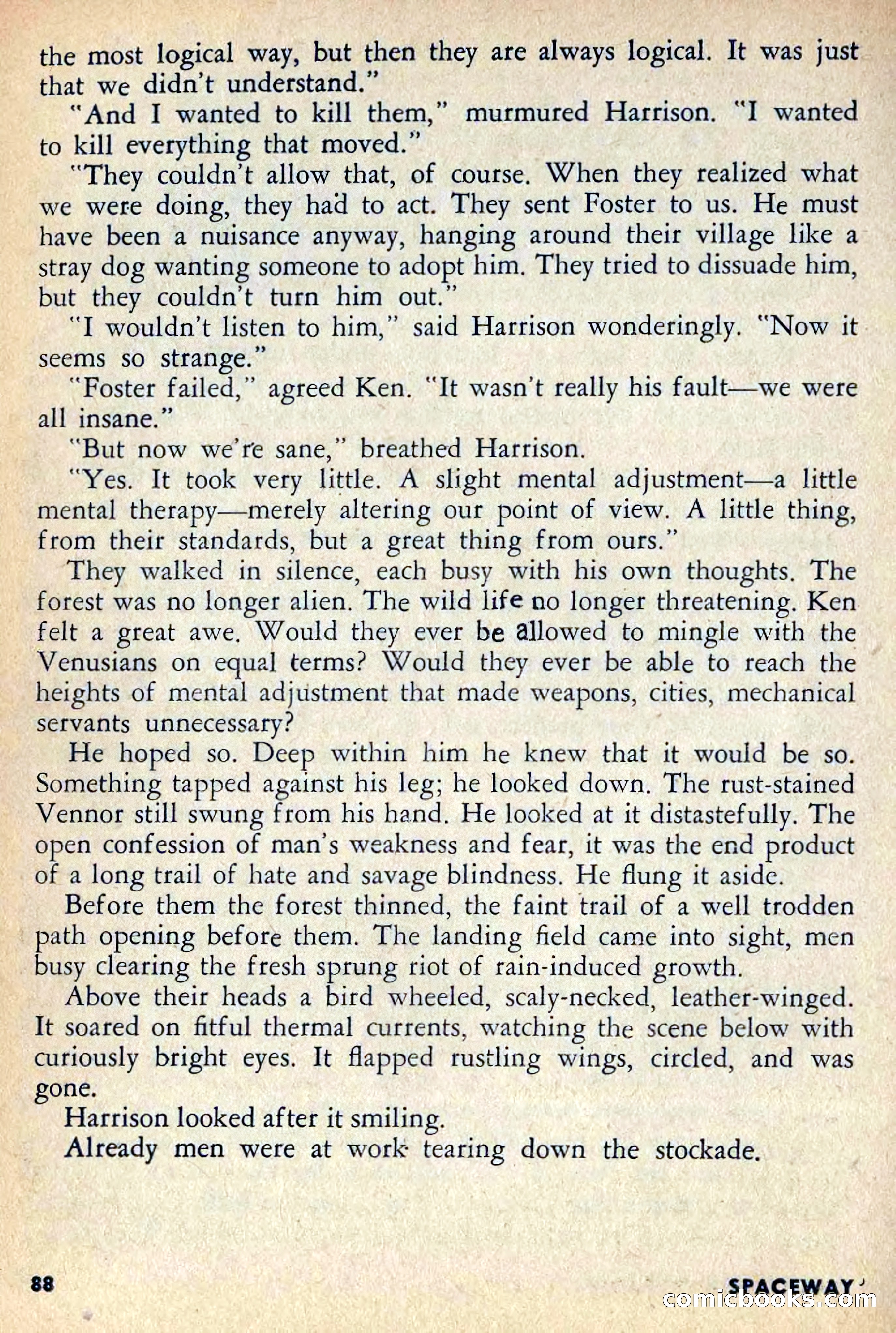Spaceway, April 1954 — page 90 of 165