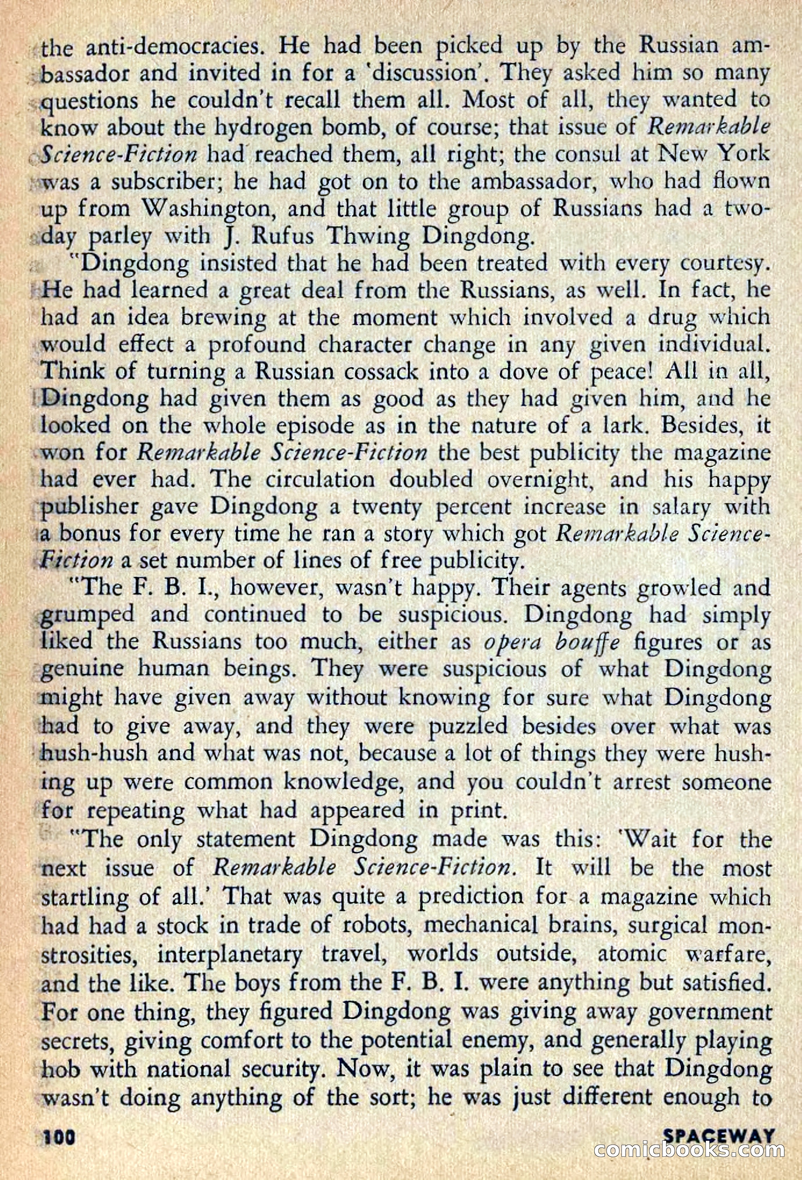 Spaceway, April 1954 — page 102 of 165