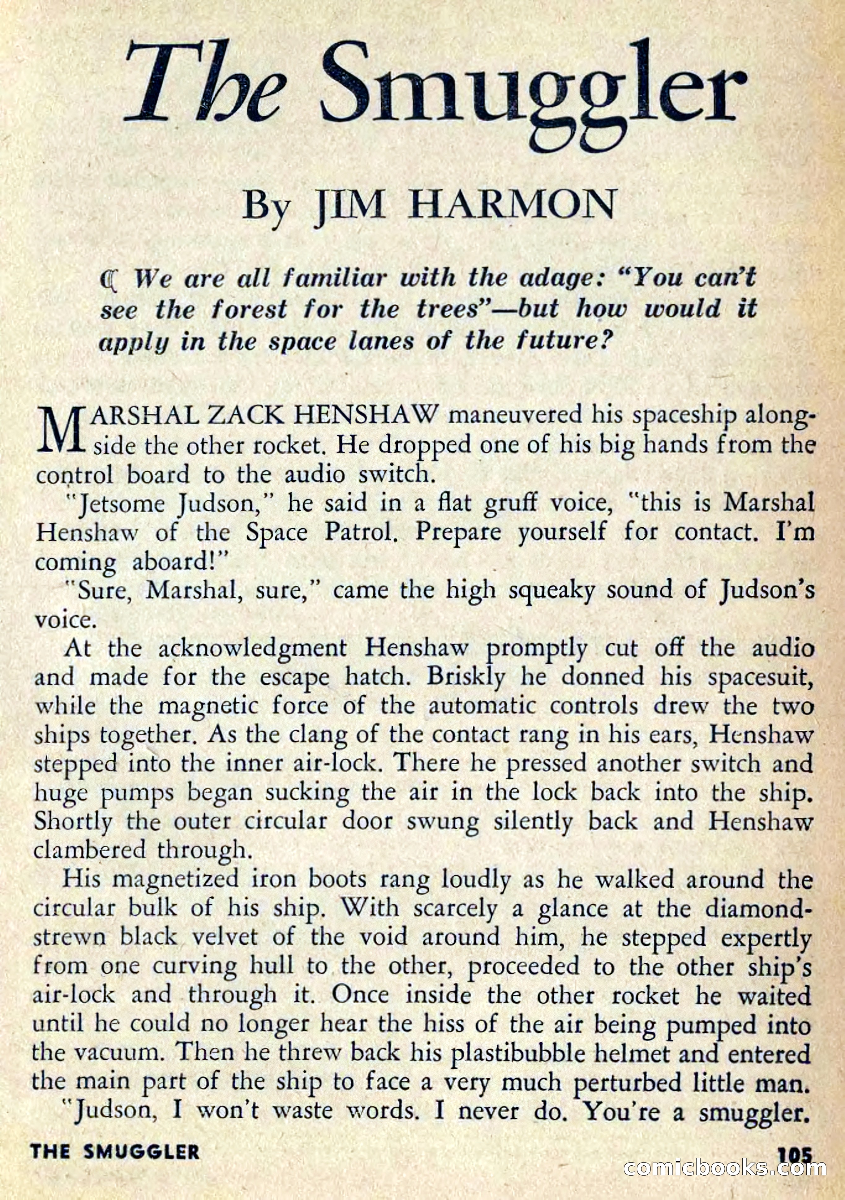 Spaceway, April 1954 — page 107 of 165