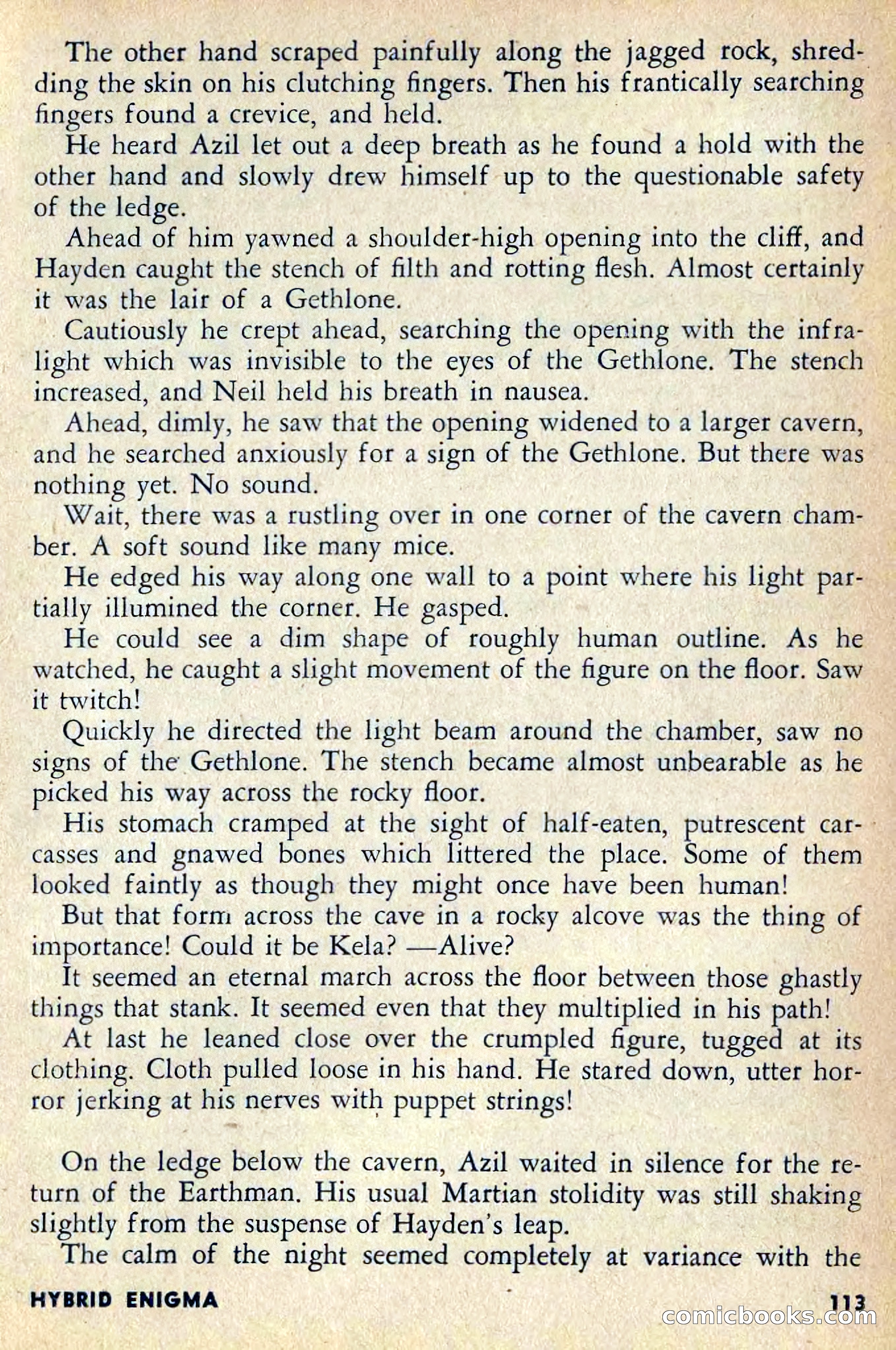 Spaceway, April 1954 — page 115 of 165