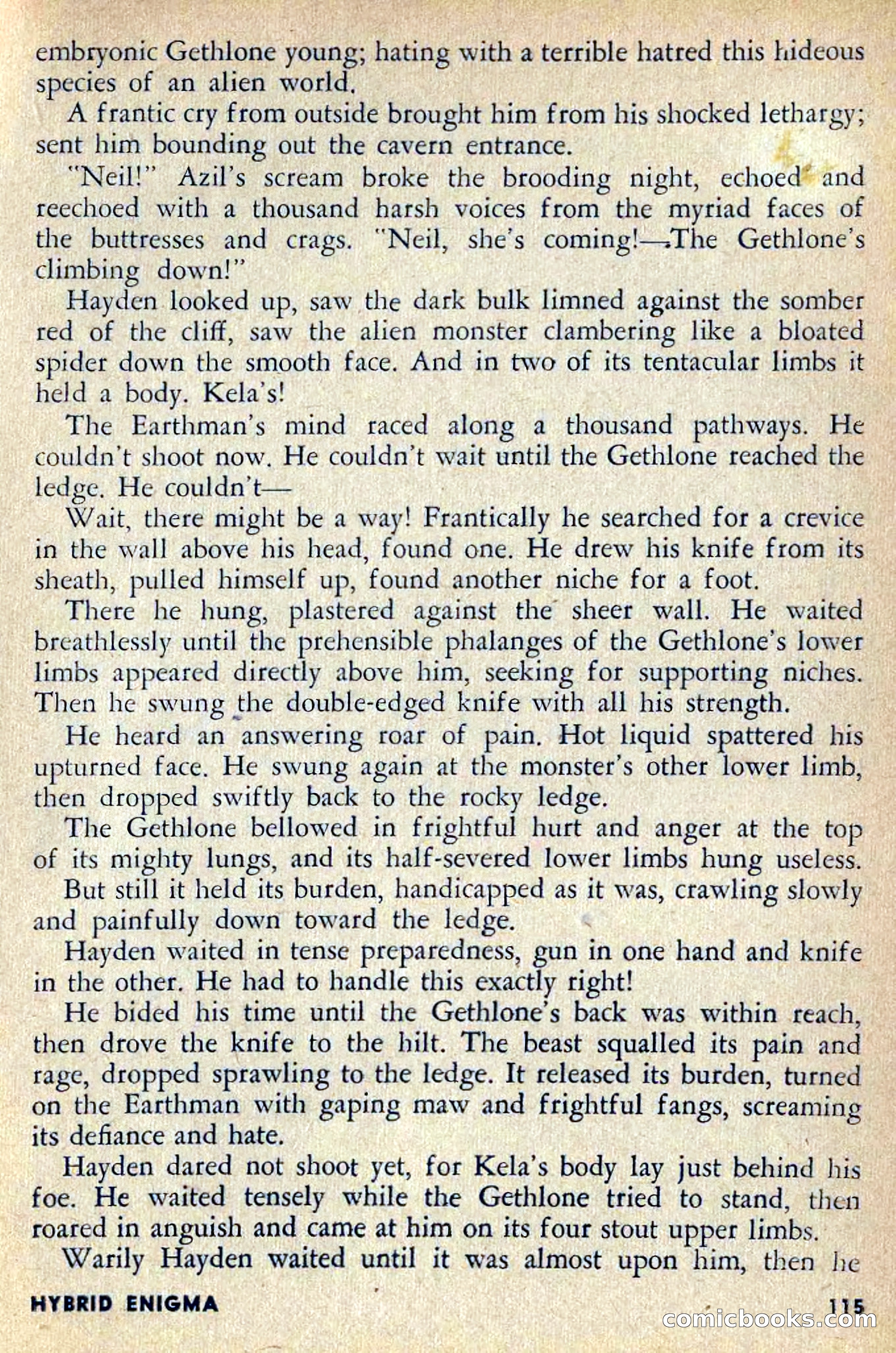 Spaceway, April 1954 — page 117 of 165