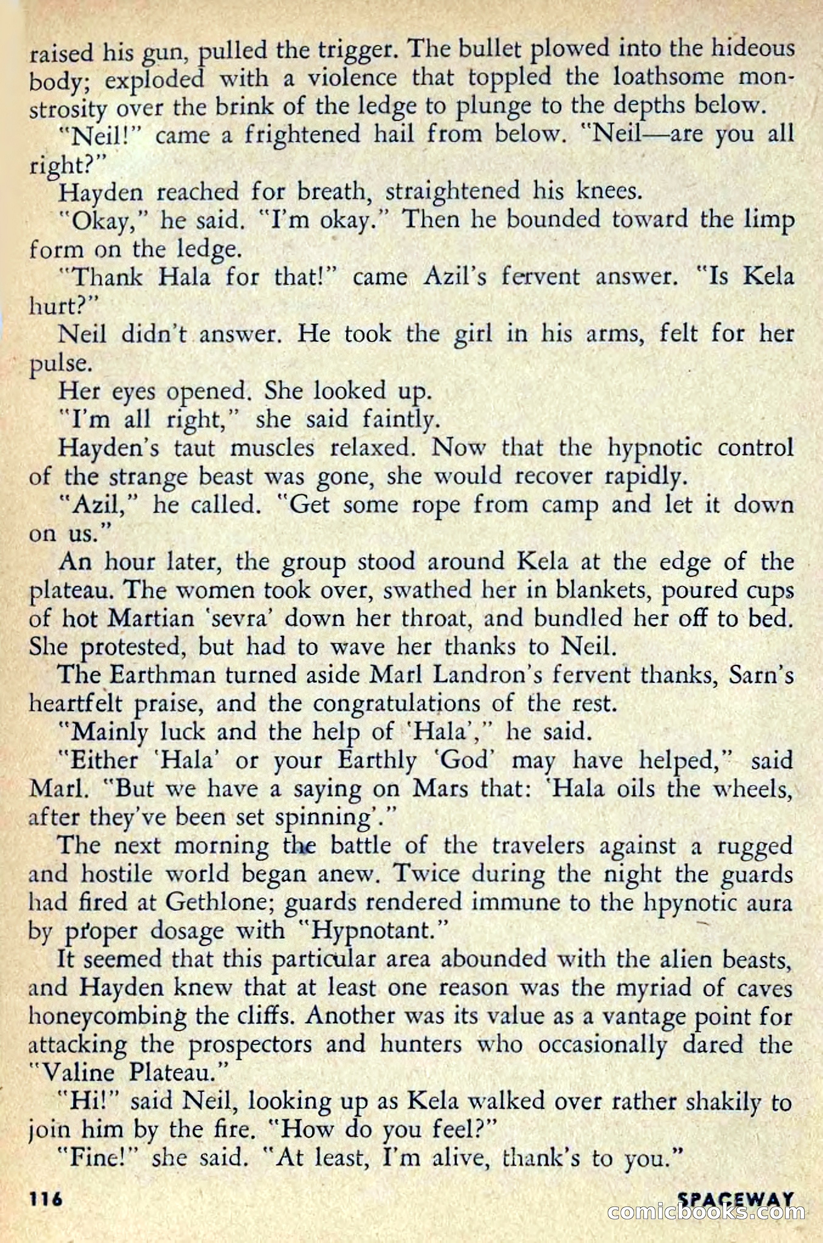 Spaceway, April 1954 — page 118 of 165