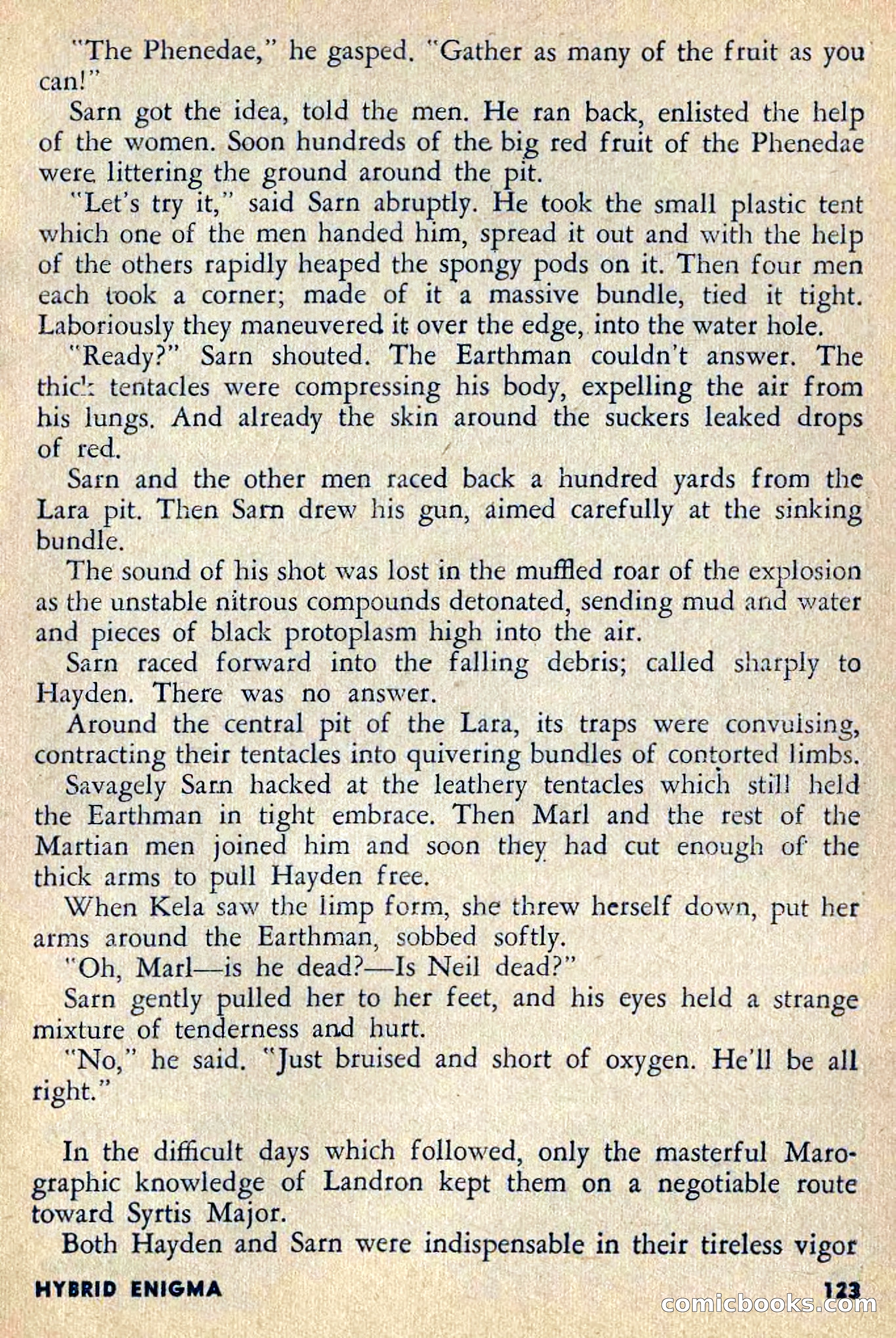 Spaceway, April 1954 — page 125 of 165