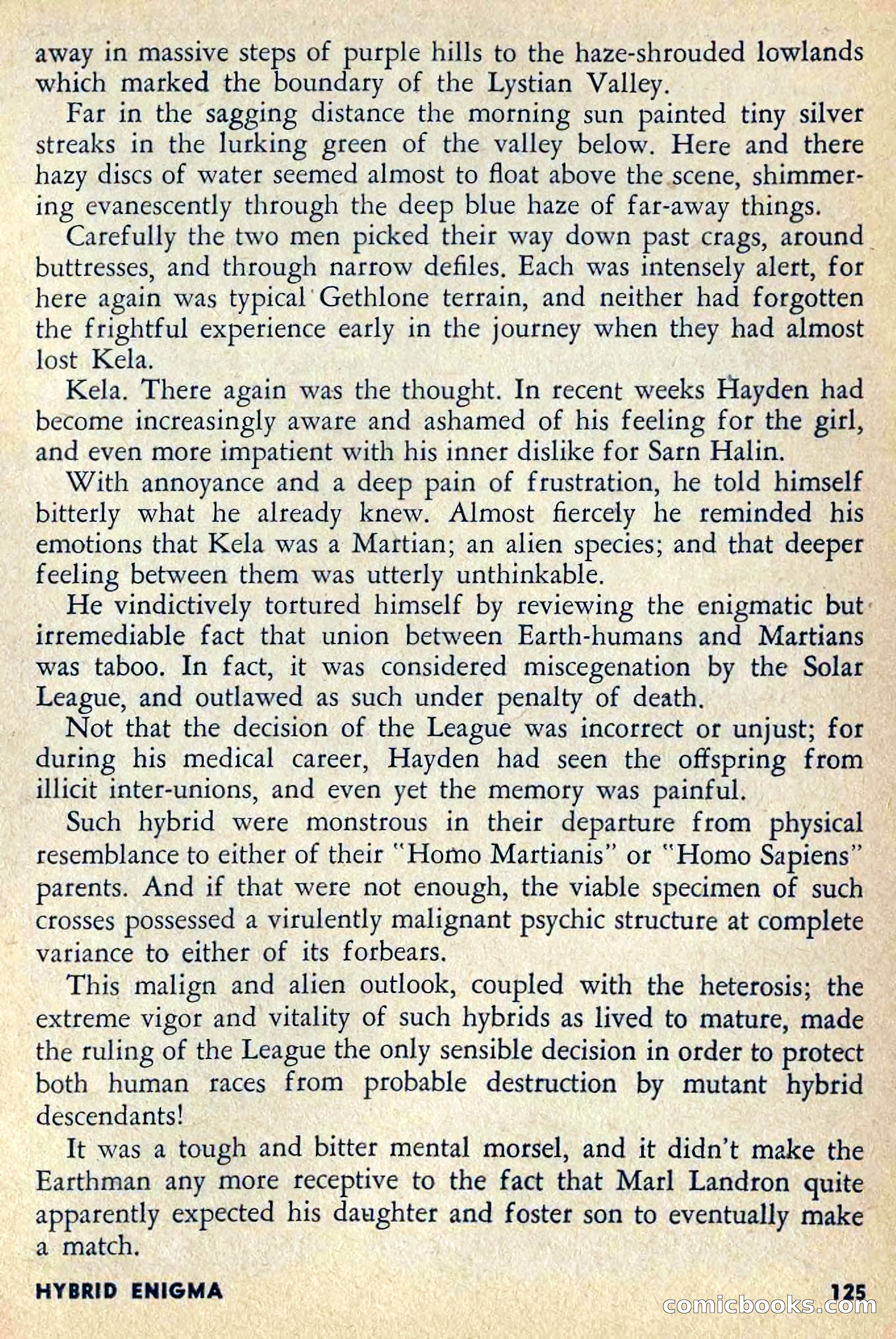 Spaceway, April 1954 — page 127 of 165