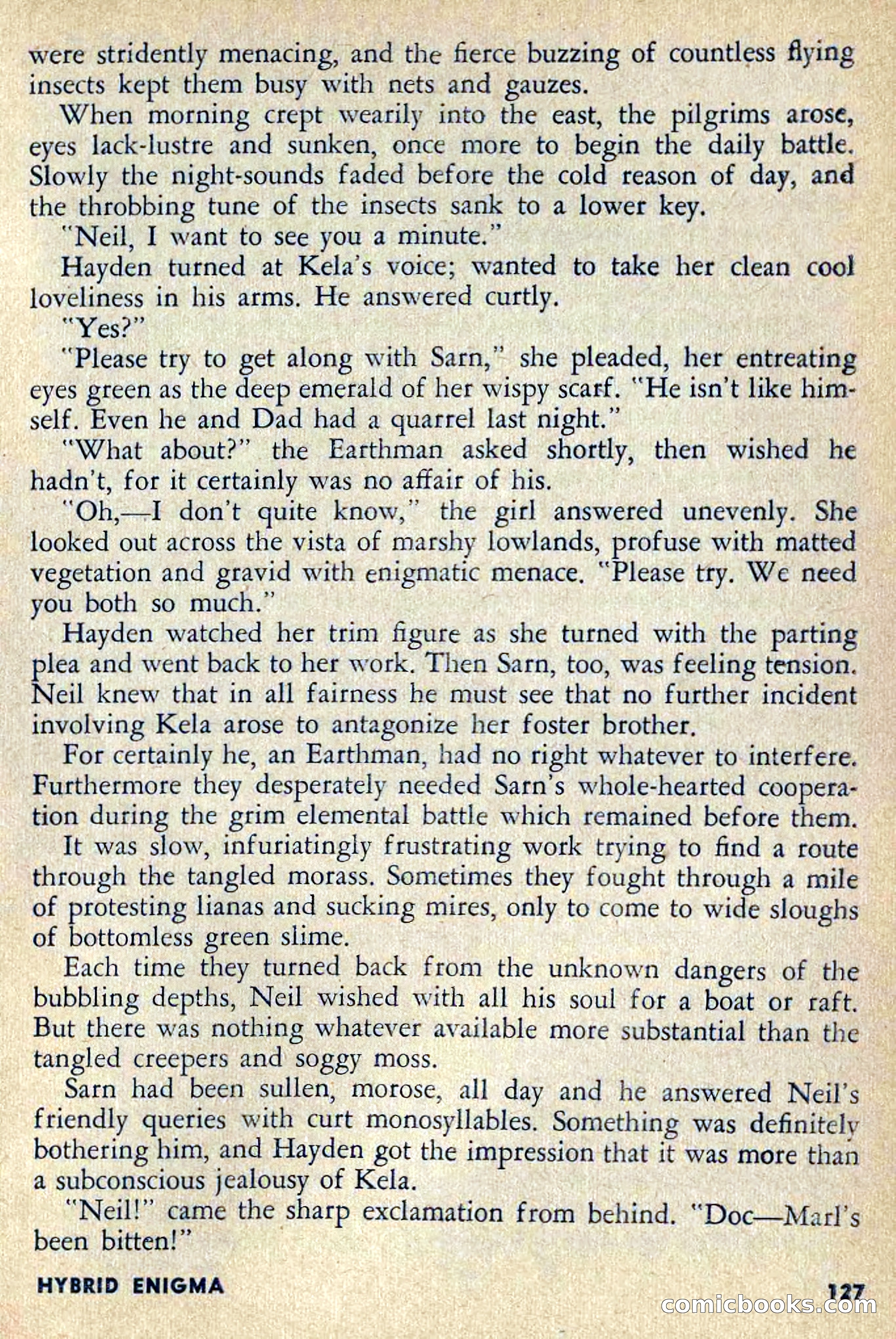 Spaceway, April 1954 — page 129 of 165