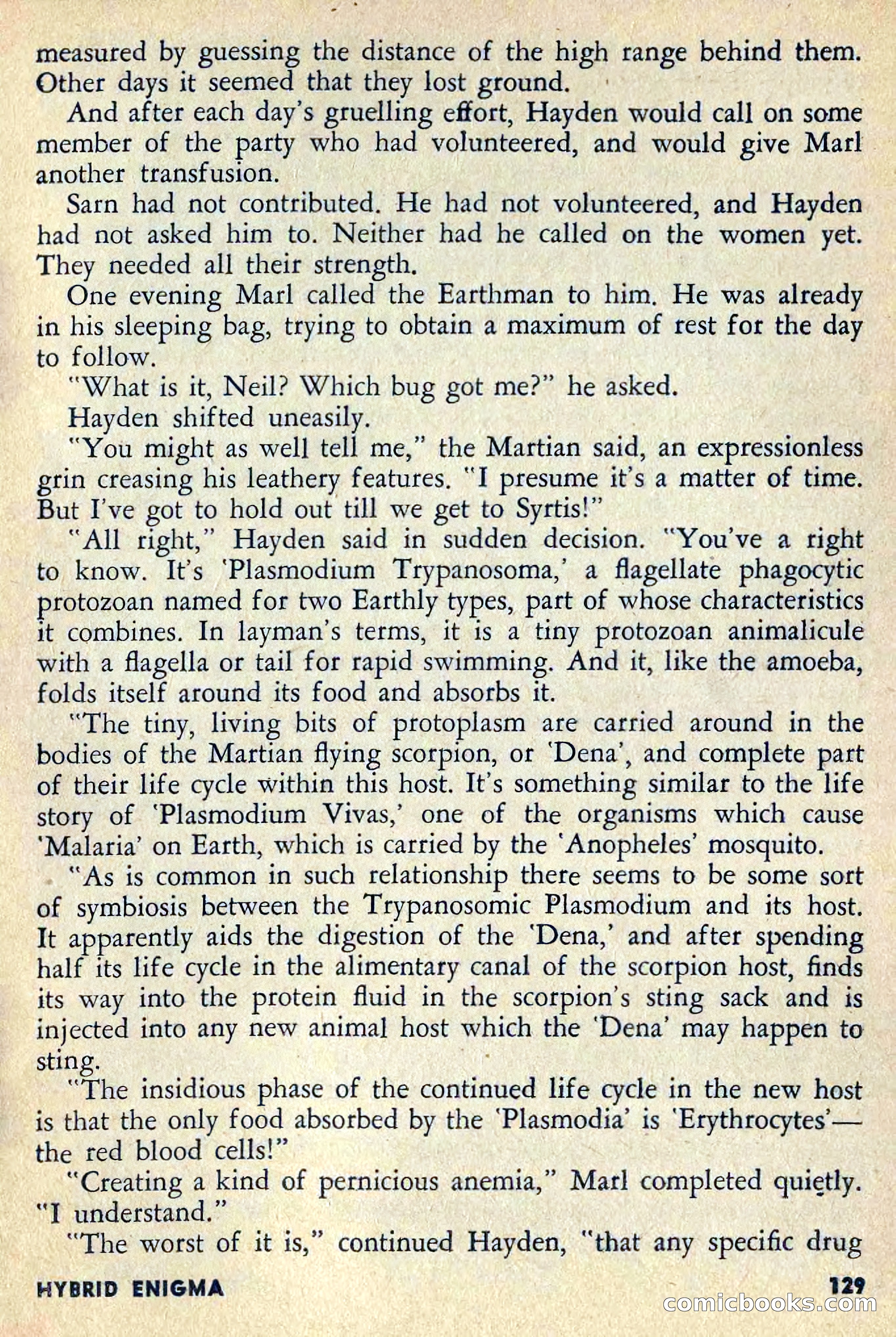 Spaceway, April 1954 — page 131 of 165