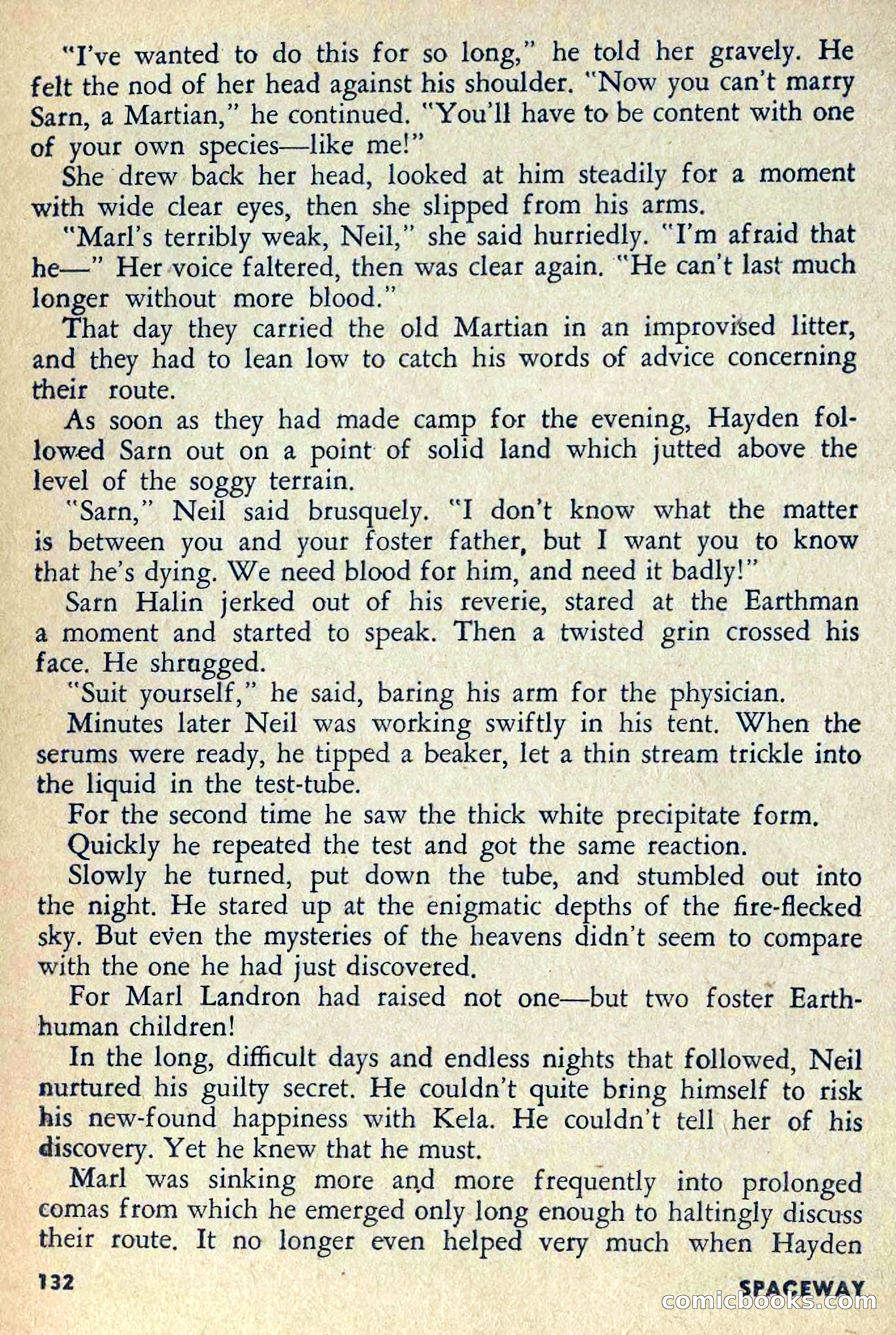 Spaceway, April 1954 — page 134 of 165
