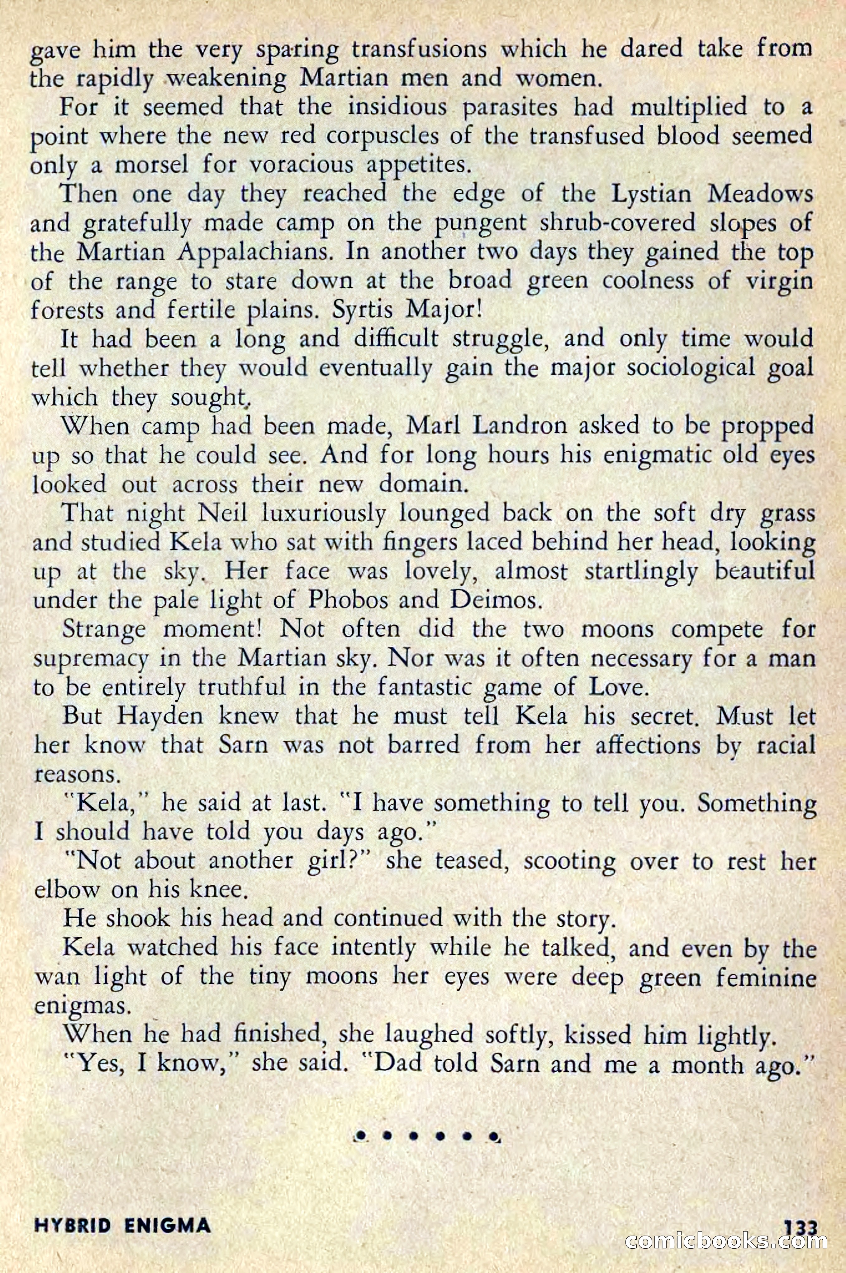 Spaceway, April 1954 — page 135 of 165