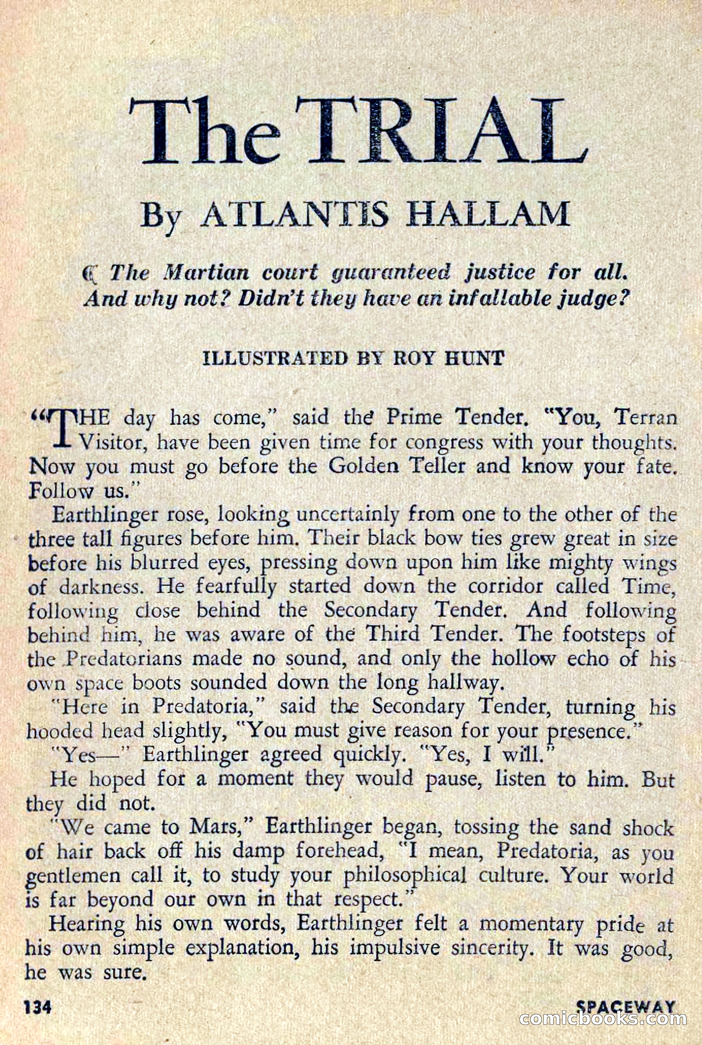Spaceway, April 1954 — page 136 of 165