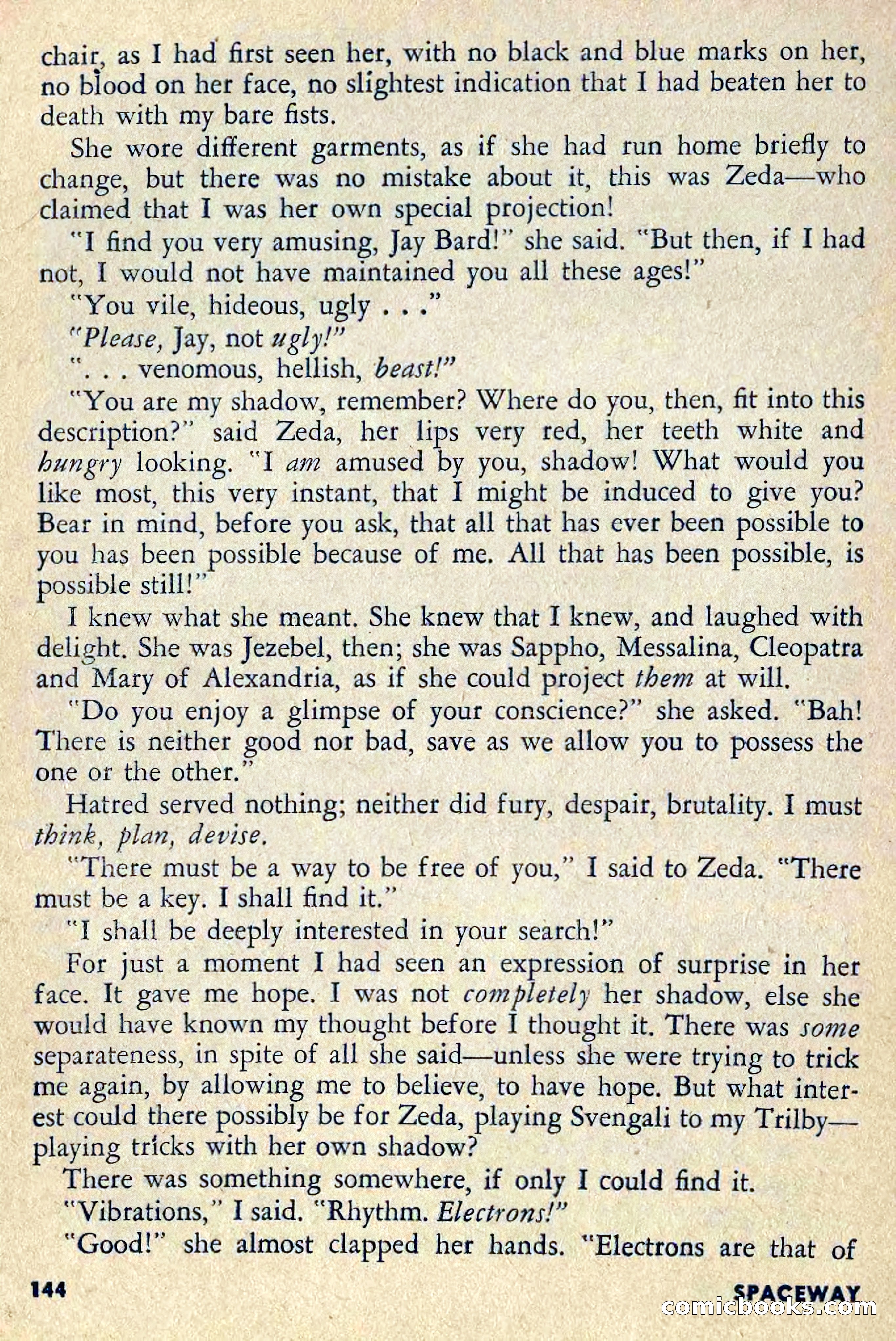 Spaceway, April 1954 — page 146 of 165