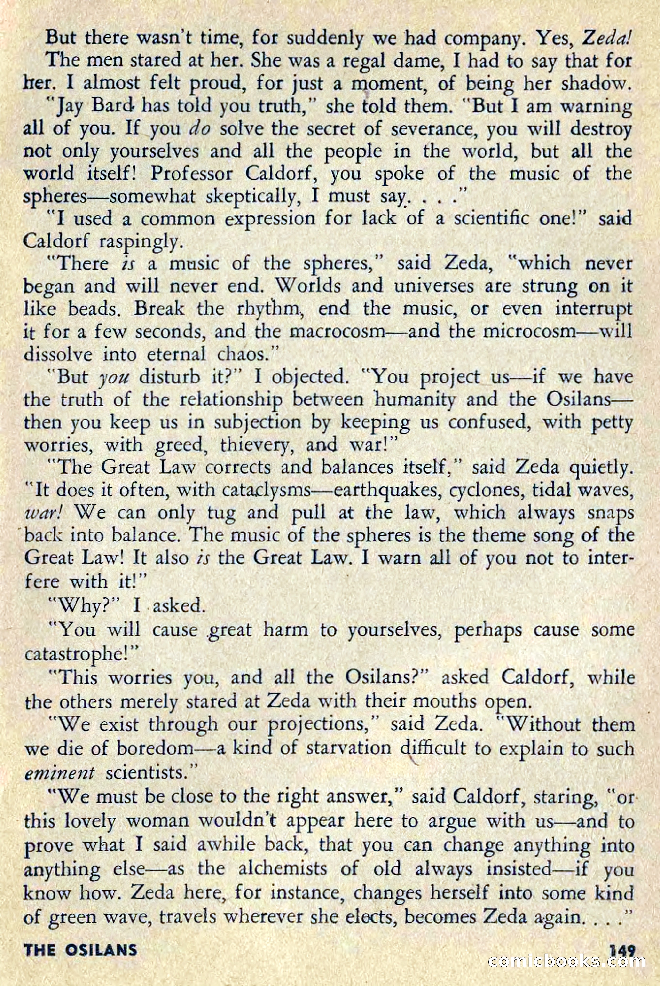 Spaceway, April 1954 — page 151 of 165