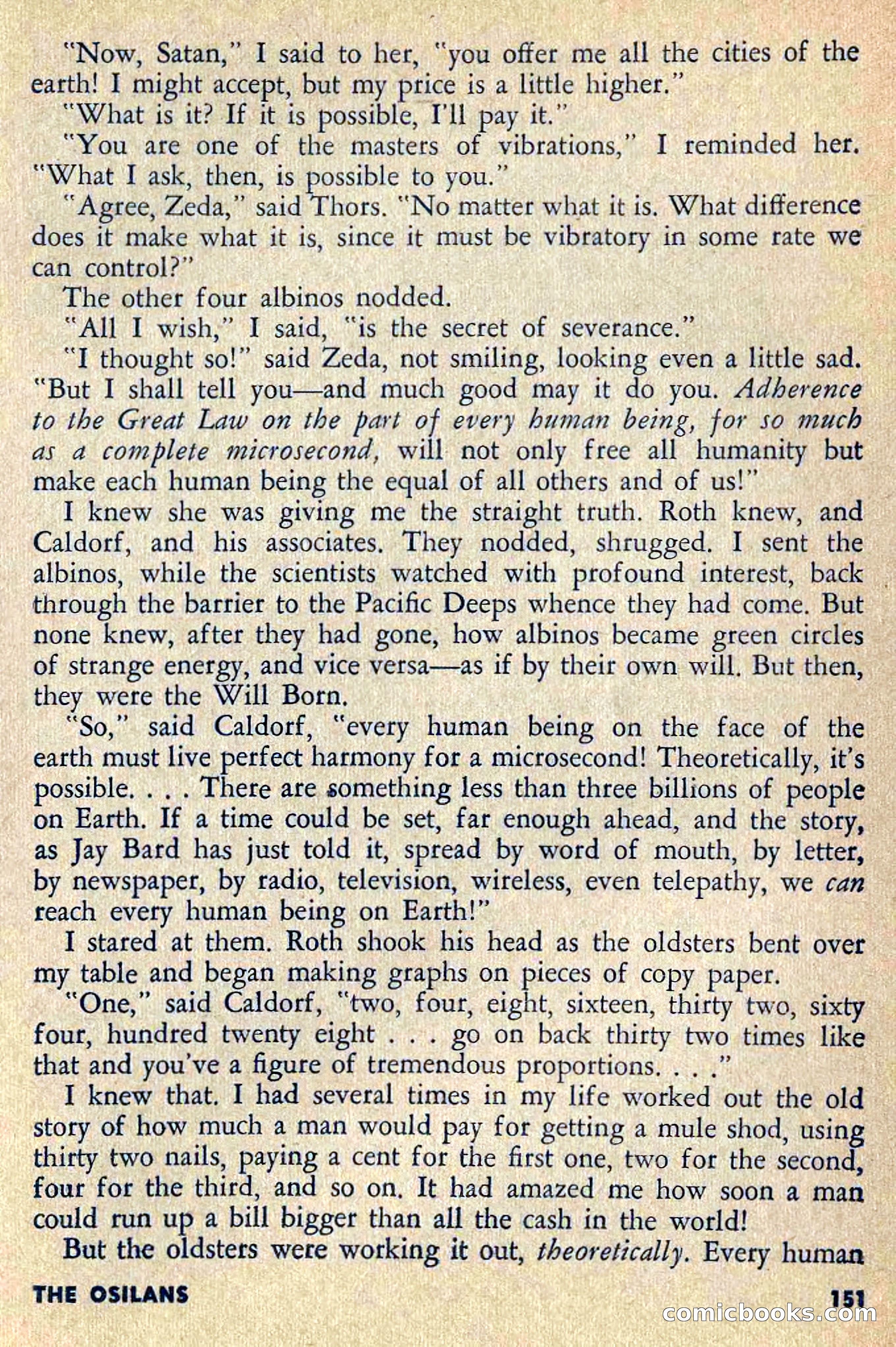 Spaceway, April 1954 — page 153 of 165