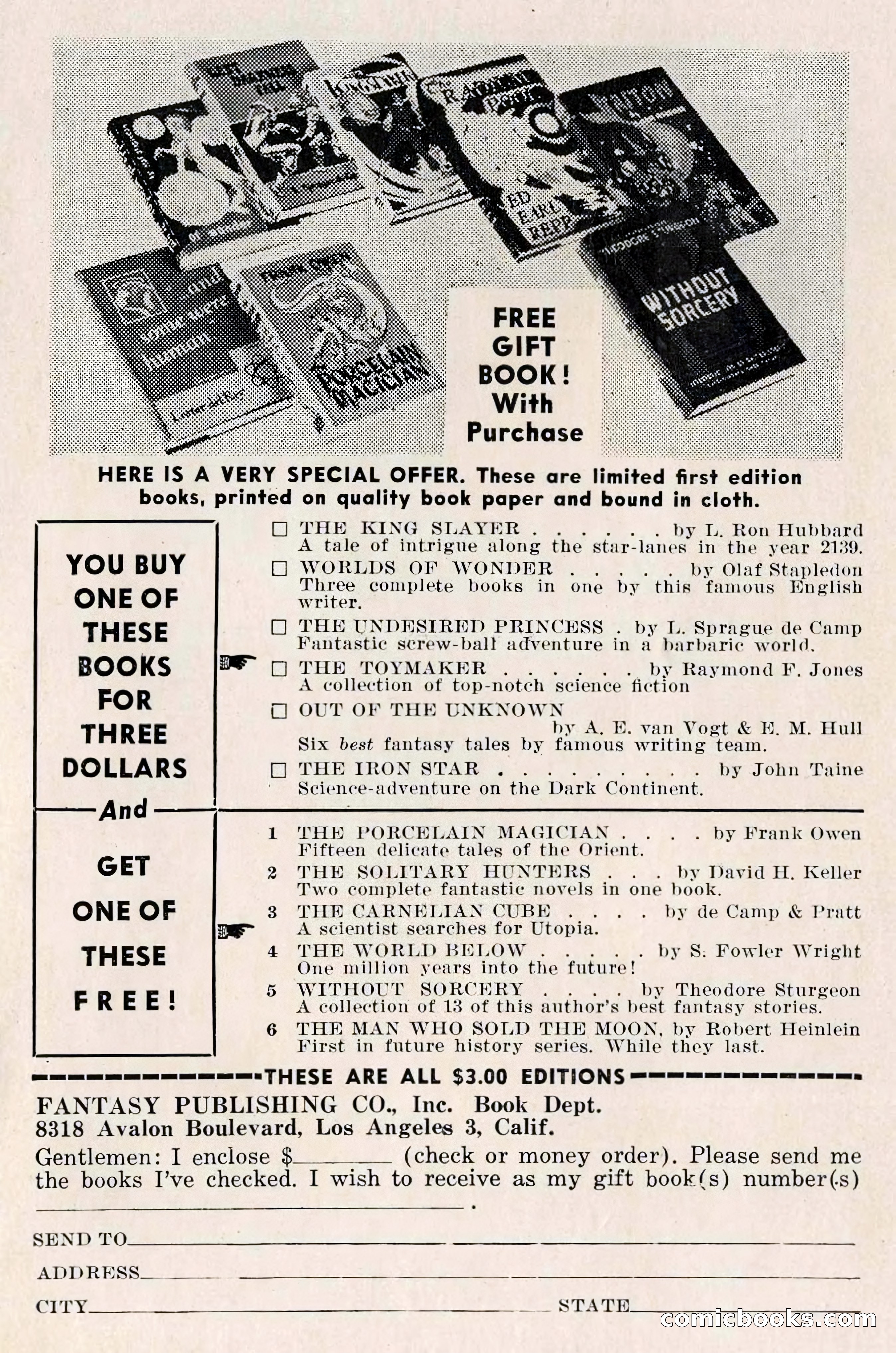 Spaceway, April 1954 — page 163 of 165