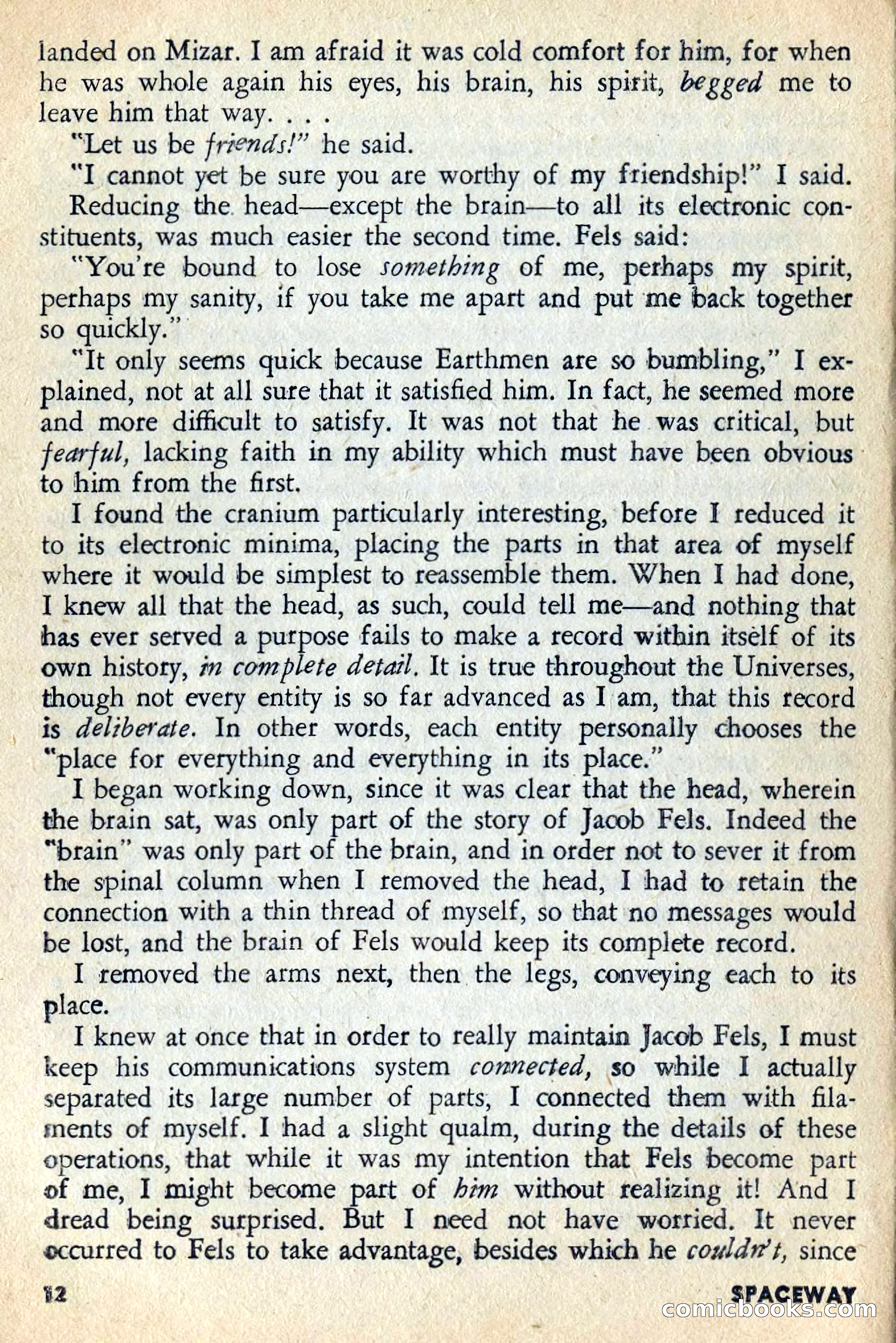 Spaceway, June 1954 — page 14 of 132