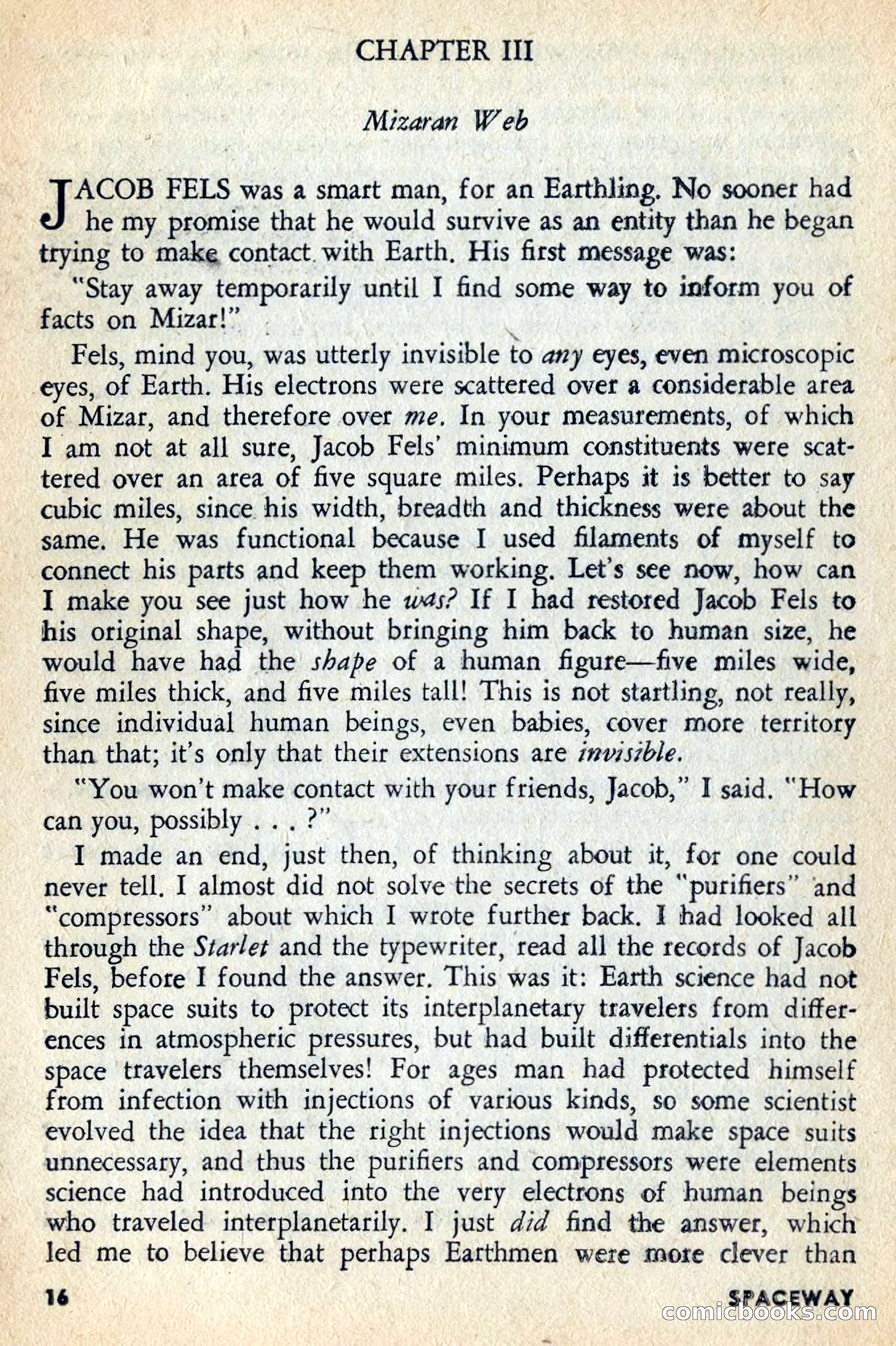 Spaceway, June 1954 — page 18 of 132