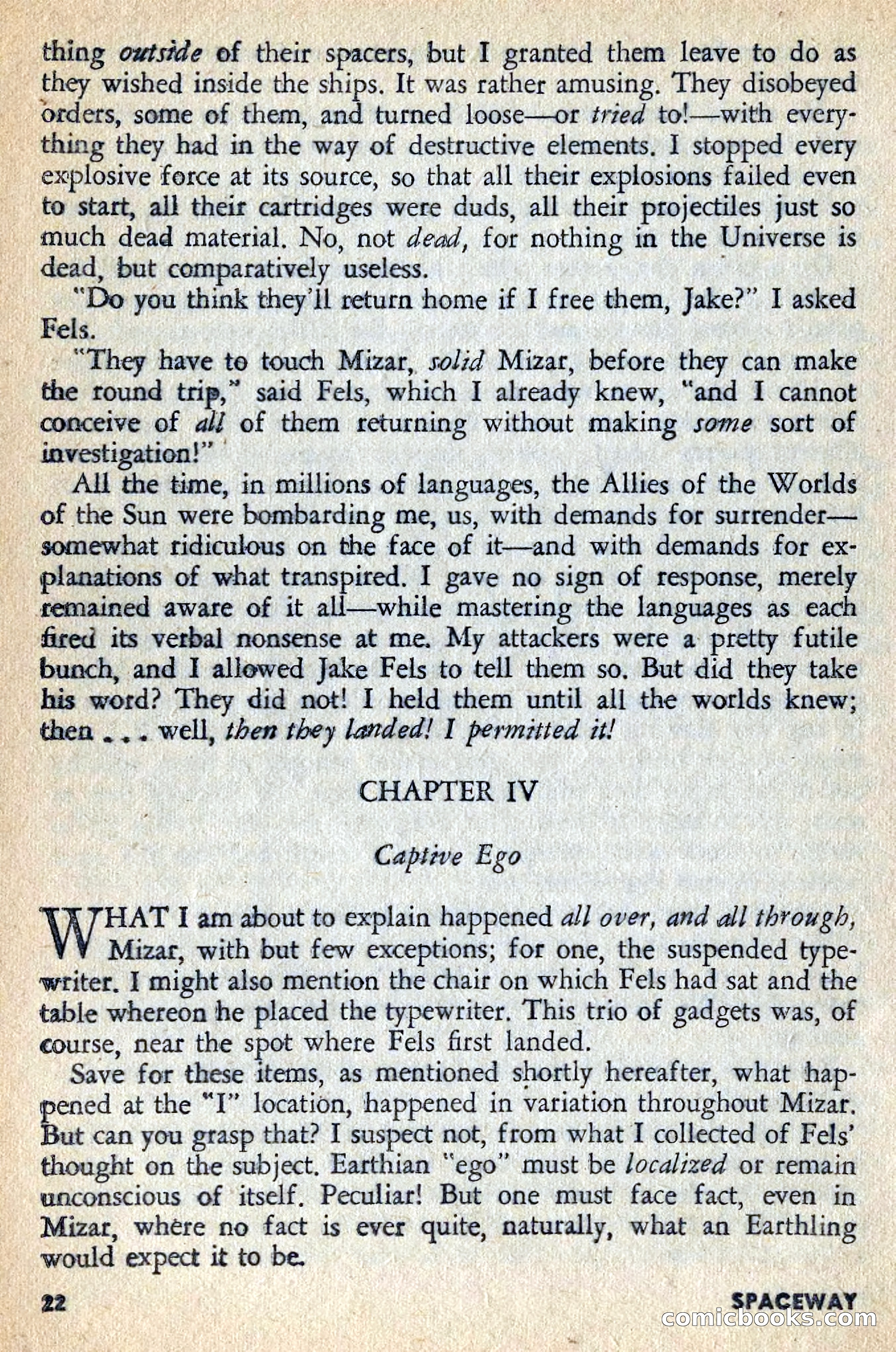 Spaceway, June 1954 — page 24 of 132