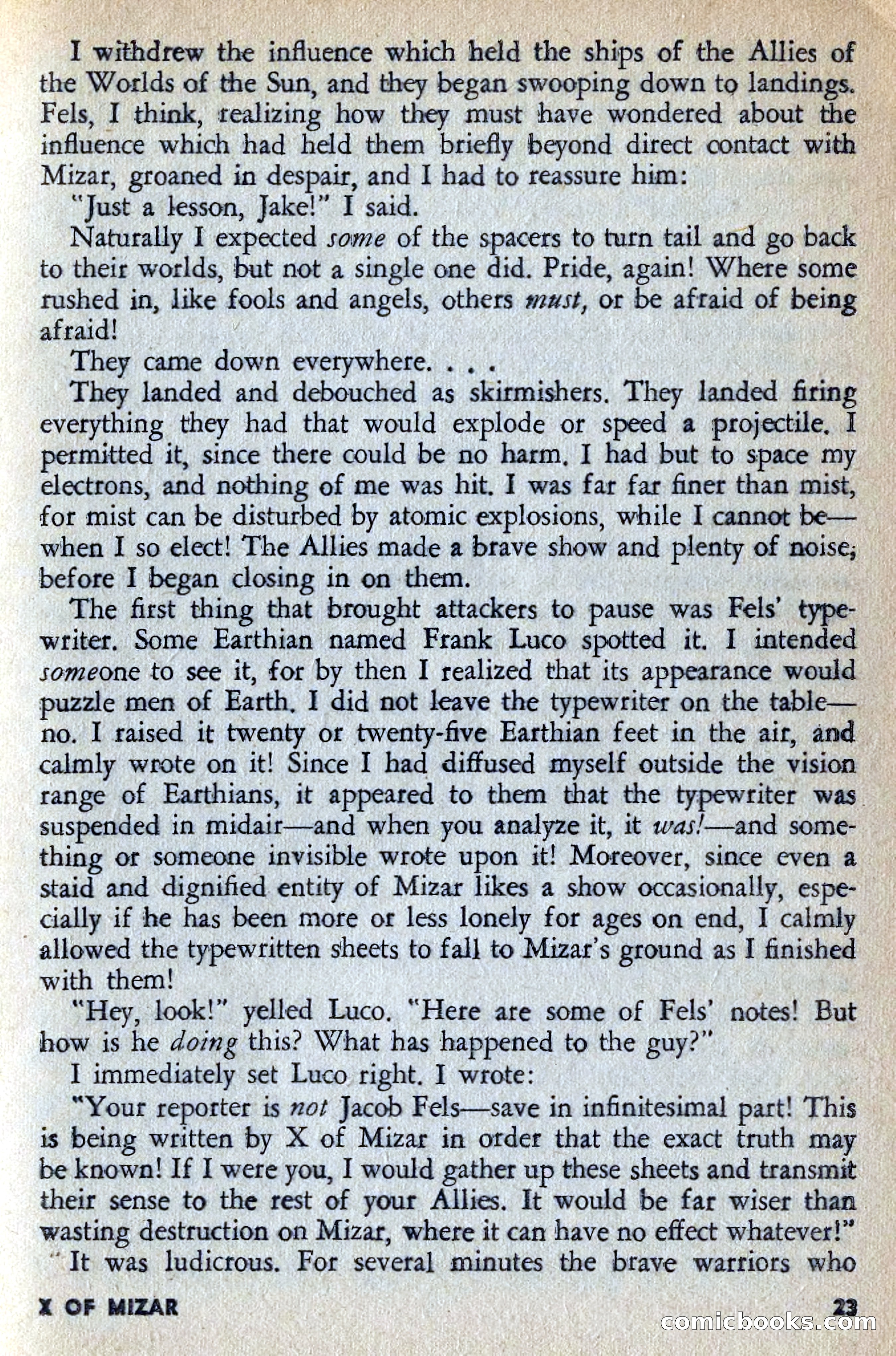 Spaceway, June 1954 — page 25 of 132