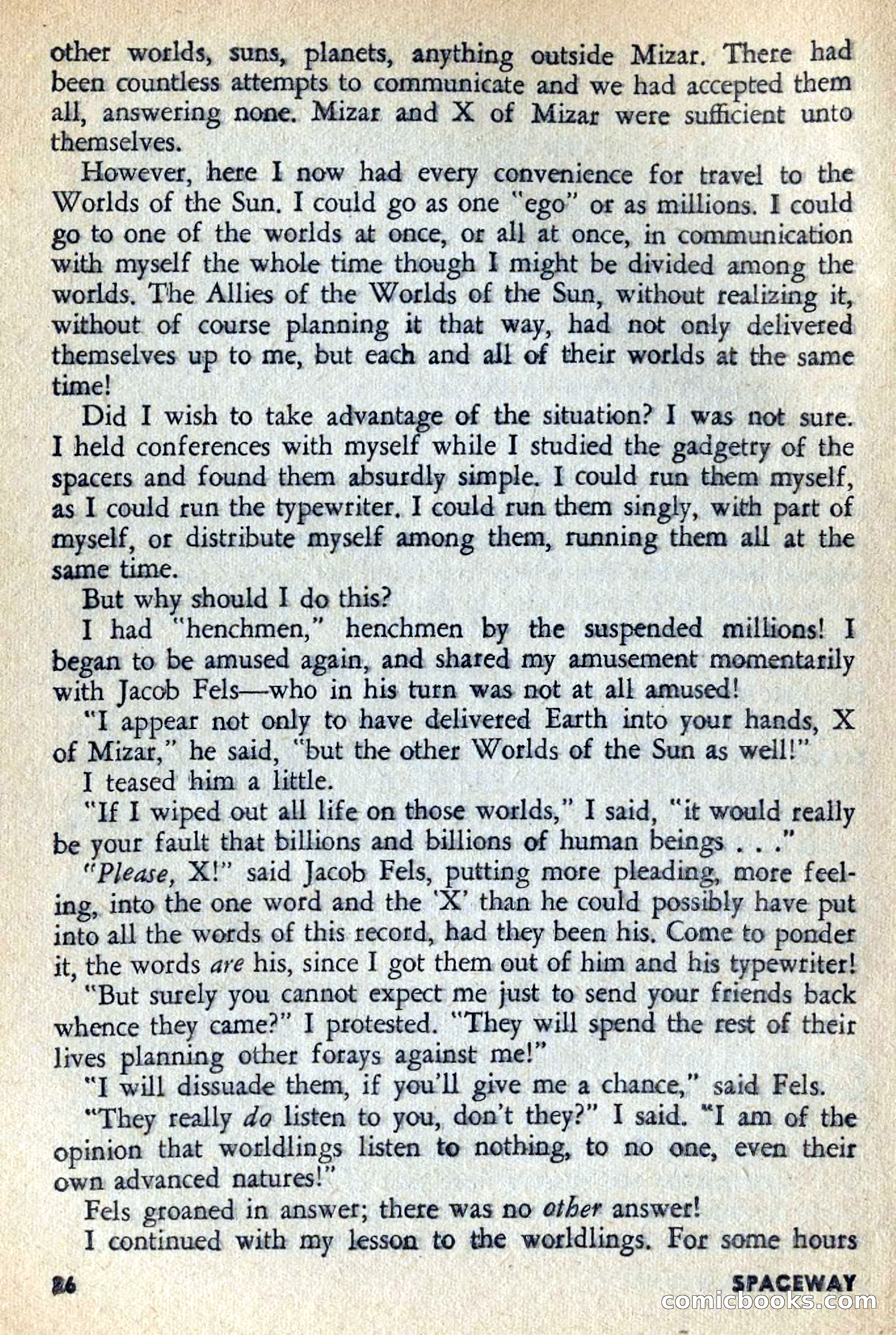 Spaceway, June 1954 — page 28 of 132